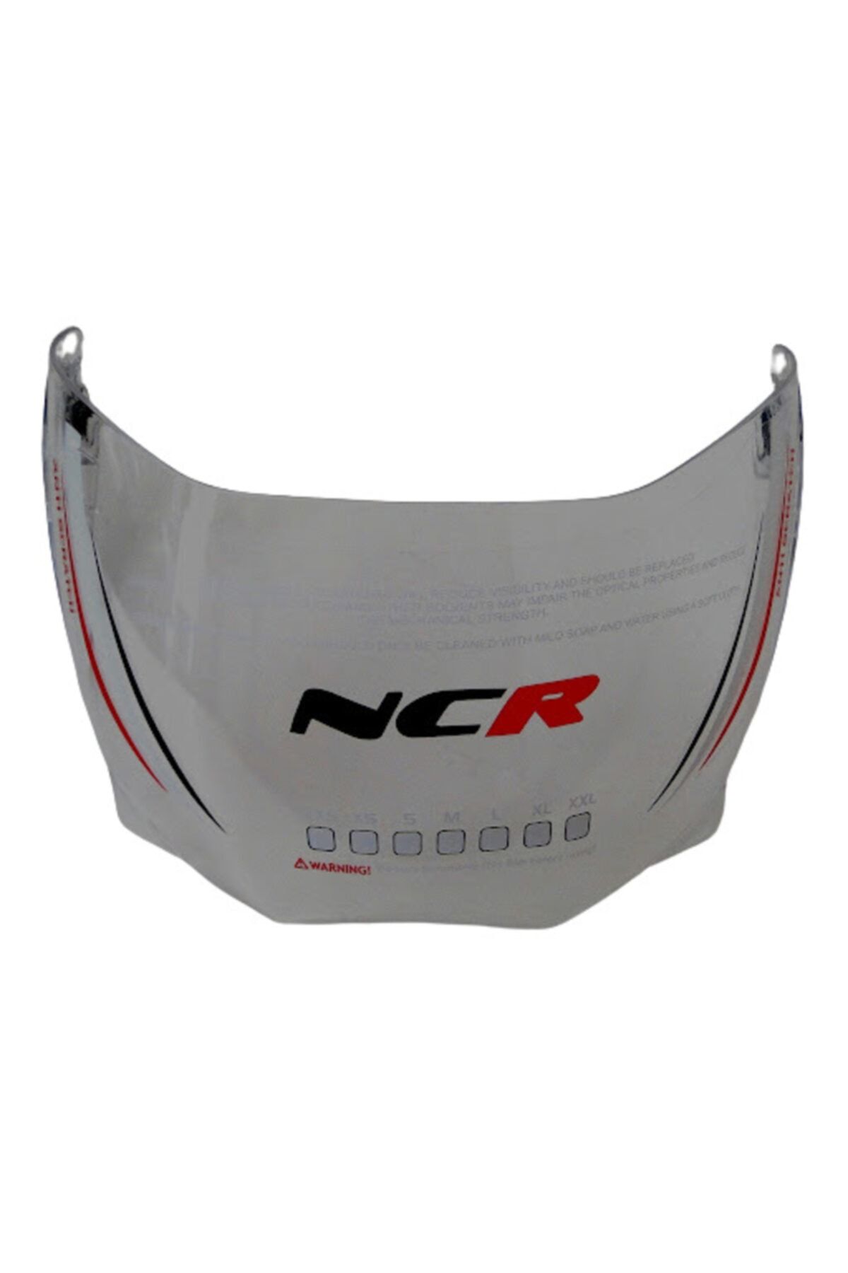 NCR Çene Açılır Kask Camı