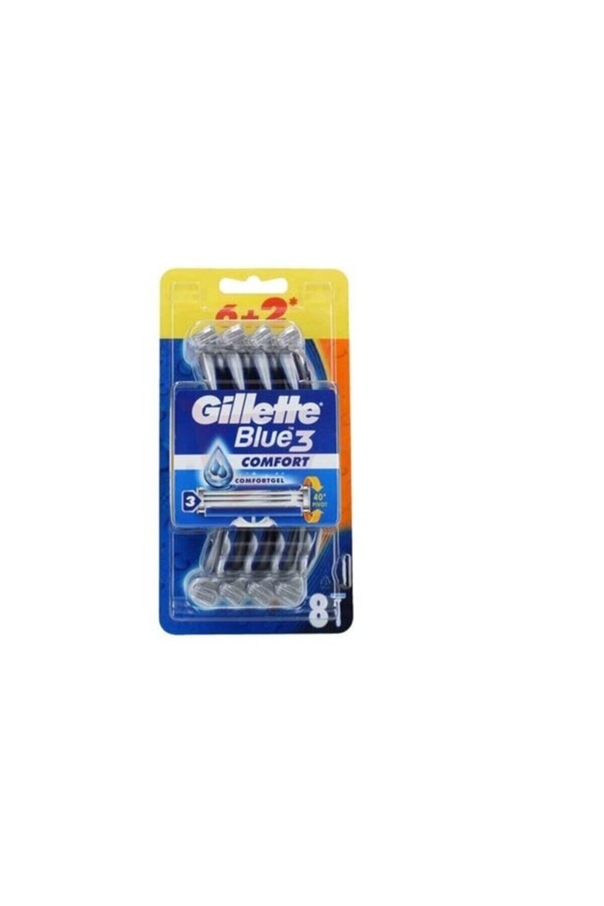 AAi Aaı Gillette Blue3 Comfort Kullan-at Tıraş Bıçağı - 8'li