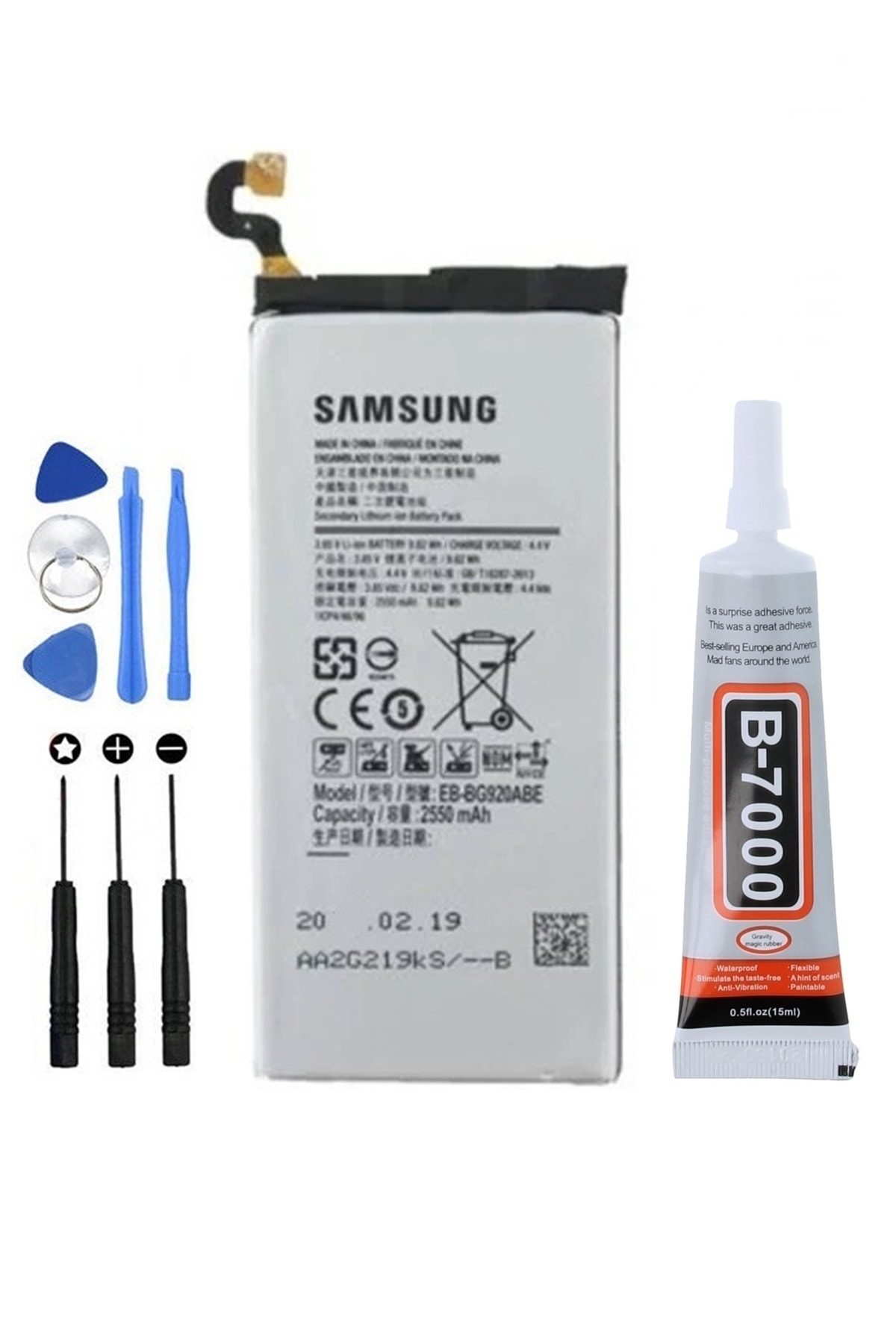 Samsung Tam Orjinal Galaxy S6 G920f Eb-bg920abe Pil Batarya Yeni Tarihli Garantili Ürün