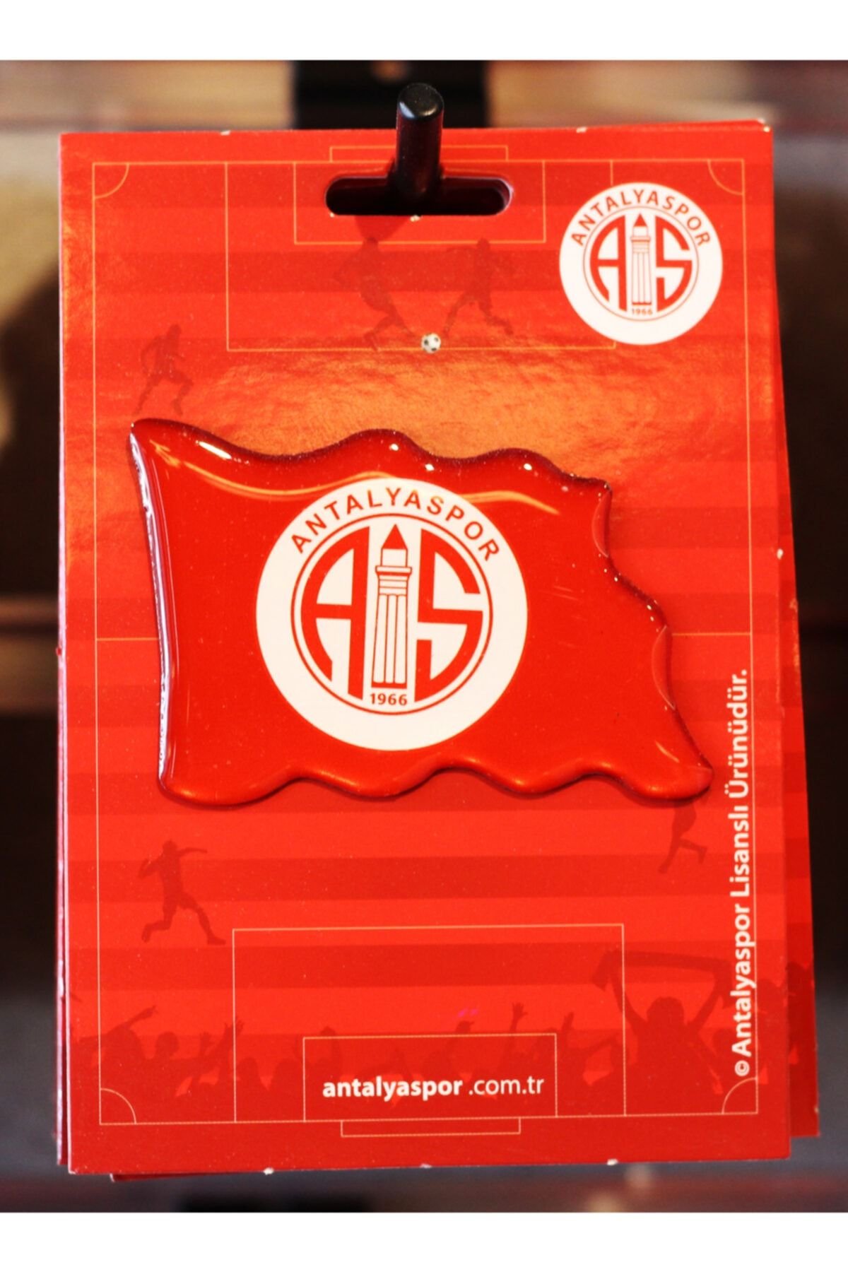 Antalyaspor Store Bayrak Kırmızı Logo Magnet