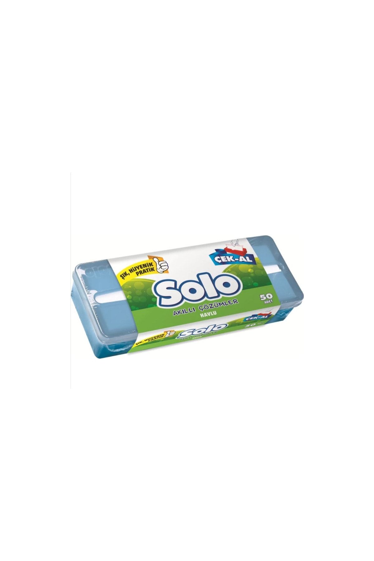 Solo Akıllı Çözümler Çek Al Kağıt Havlu Kutu 50'li