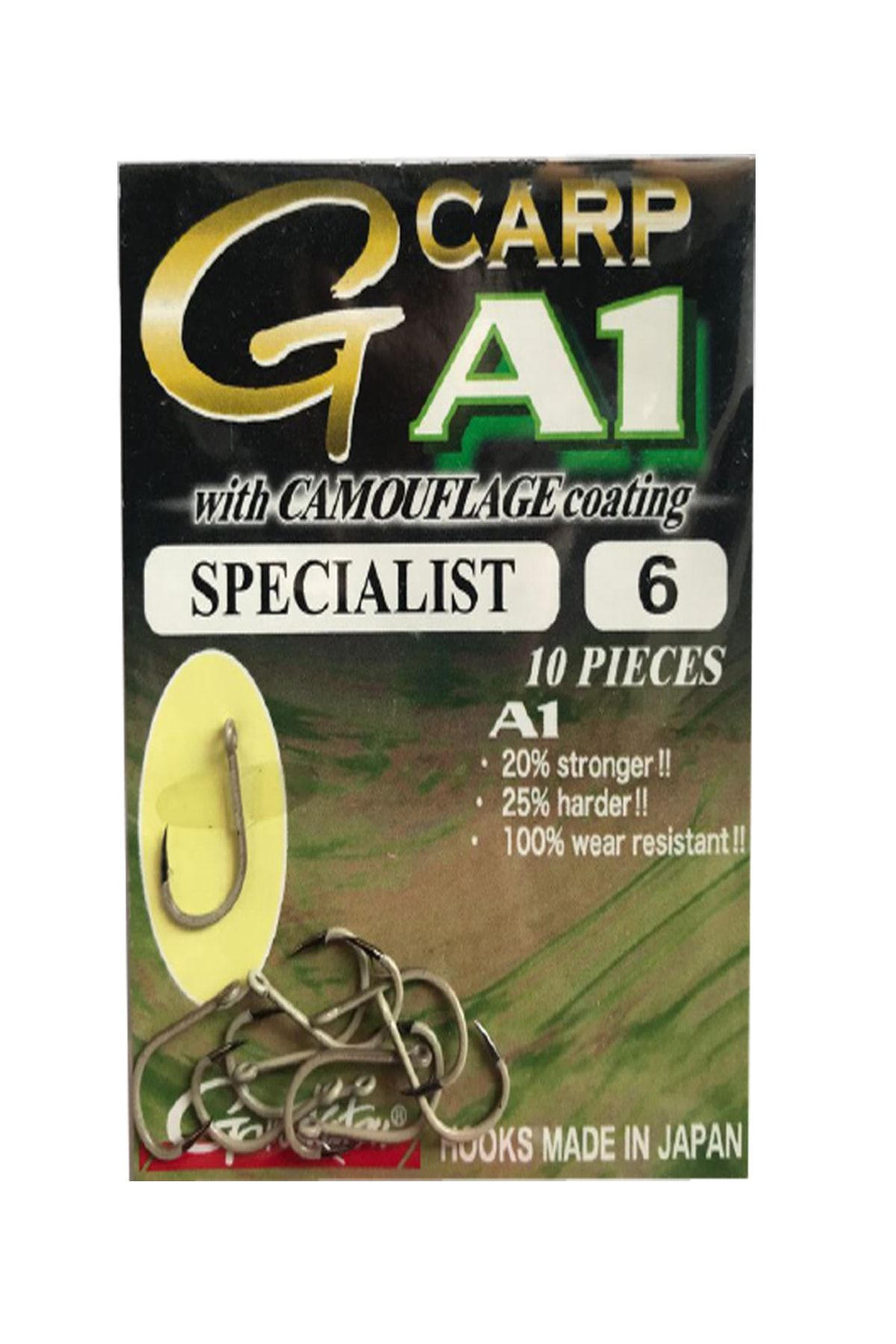 Gamakatsu A1g-carp Camousand Sazan Iğnesi 6 1/10