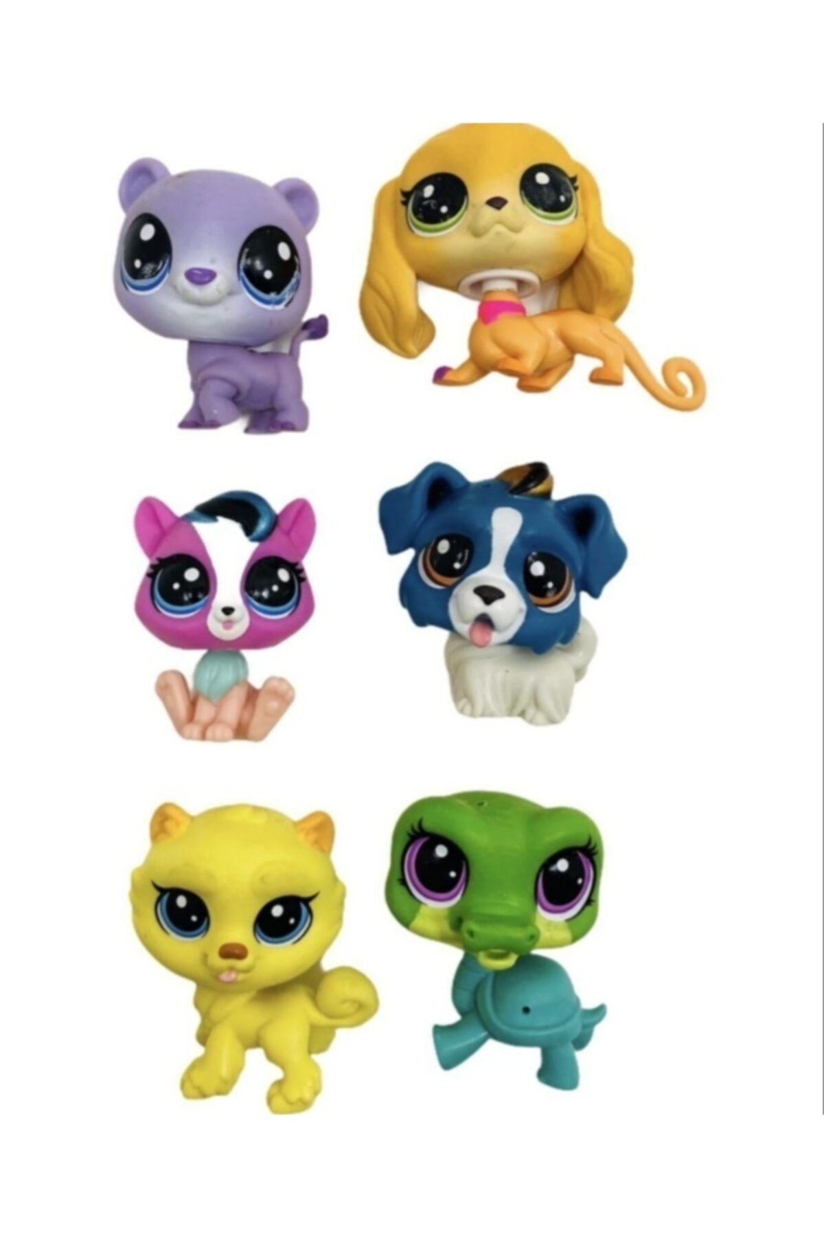 Birlik Oyuncak Littlest Pets Shop Lps Miniş Oyuncak 6lı Büyük Boy