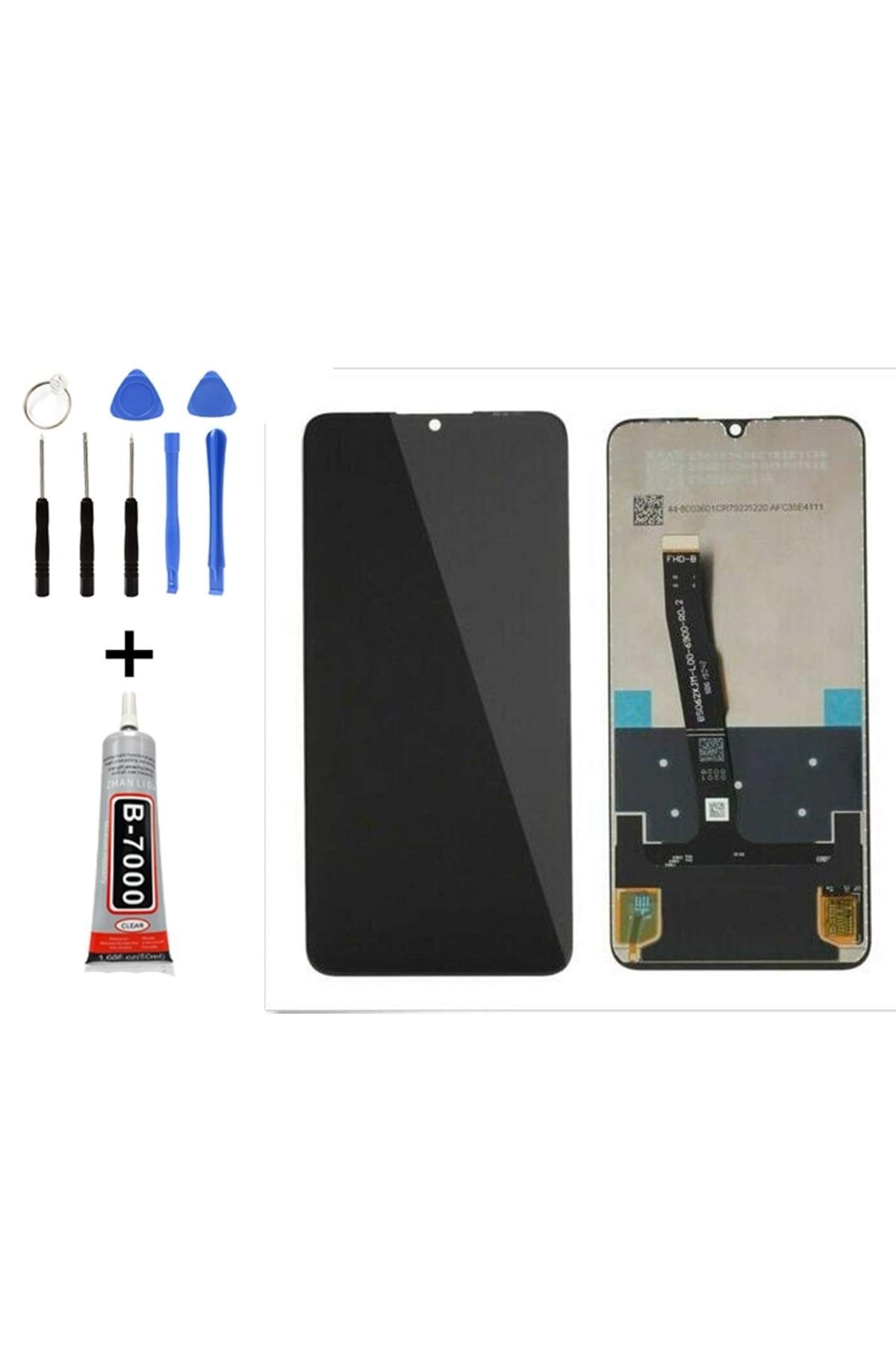 Tk Tech Huaweı P30 Lcd Ekran Dokunmatik Siyah Tamir Seti Yanında !!!