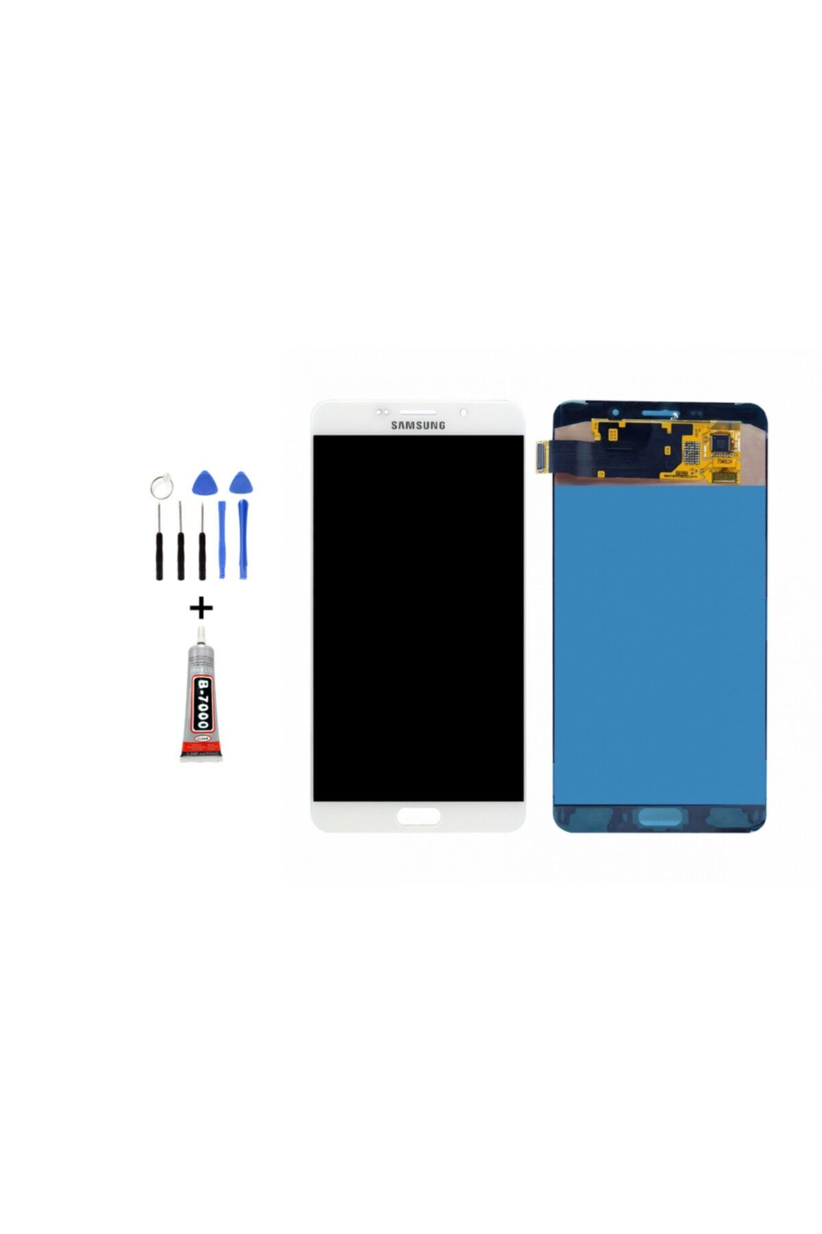 Tk Tech Samsung A9 Pro A910 Lcd Ekran Dokunmatik Siyah Tamir Seti Yanında !!