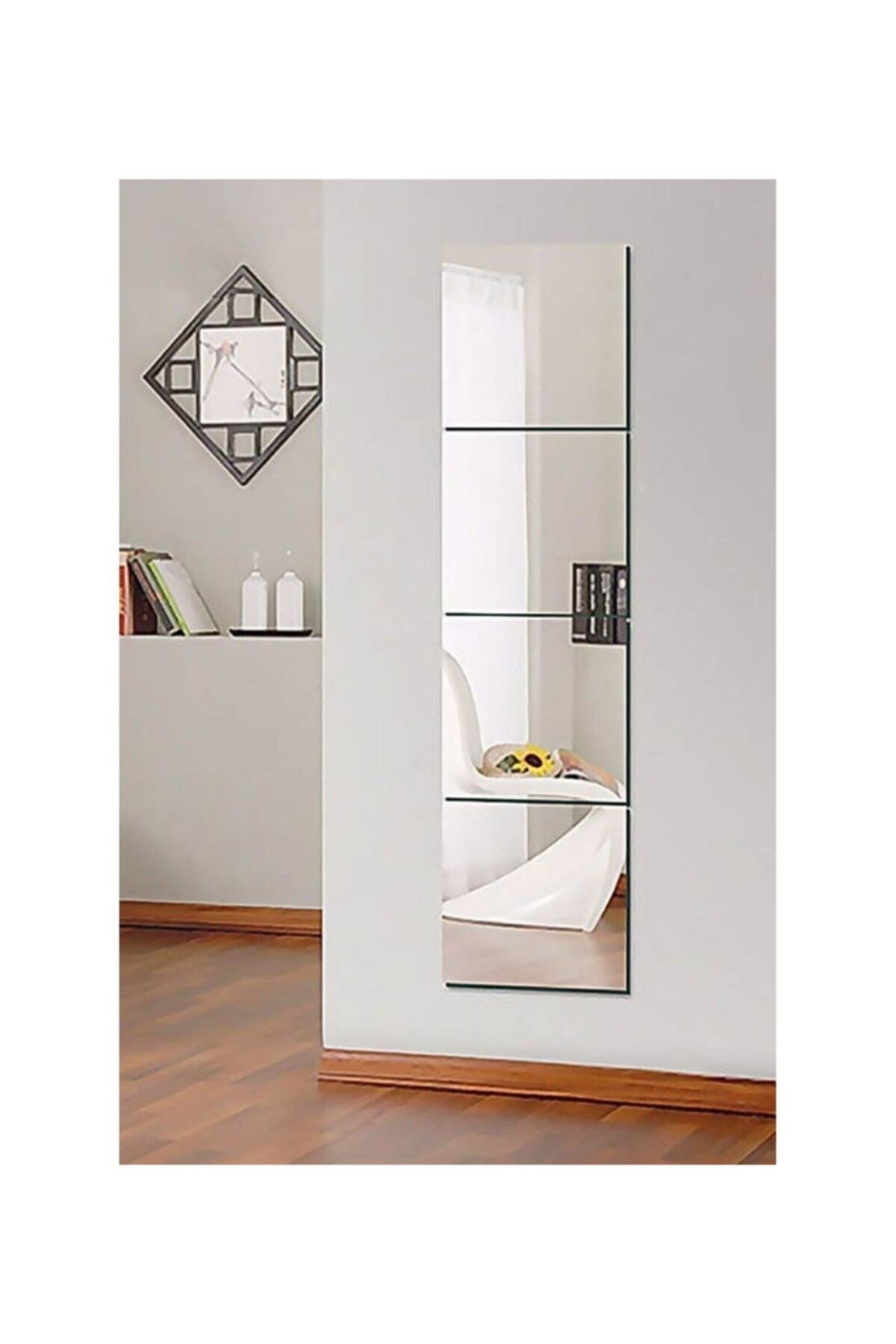 ÜNSALAN HOBİ 1 Adet Kare Ayna 30 Cm