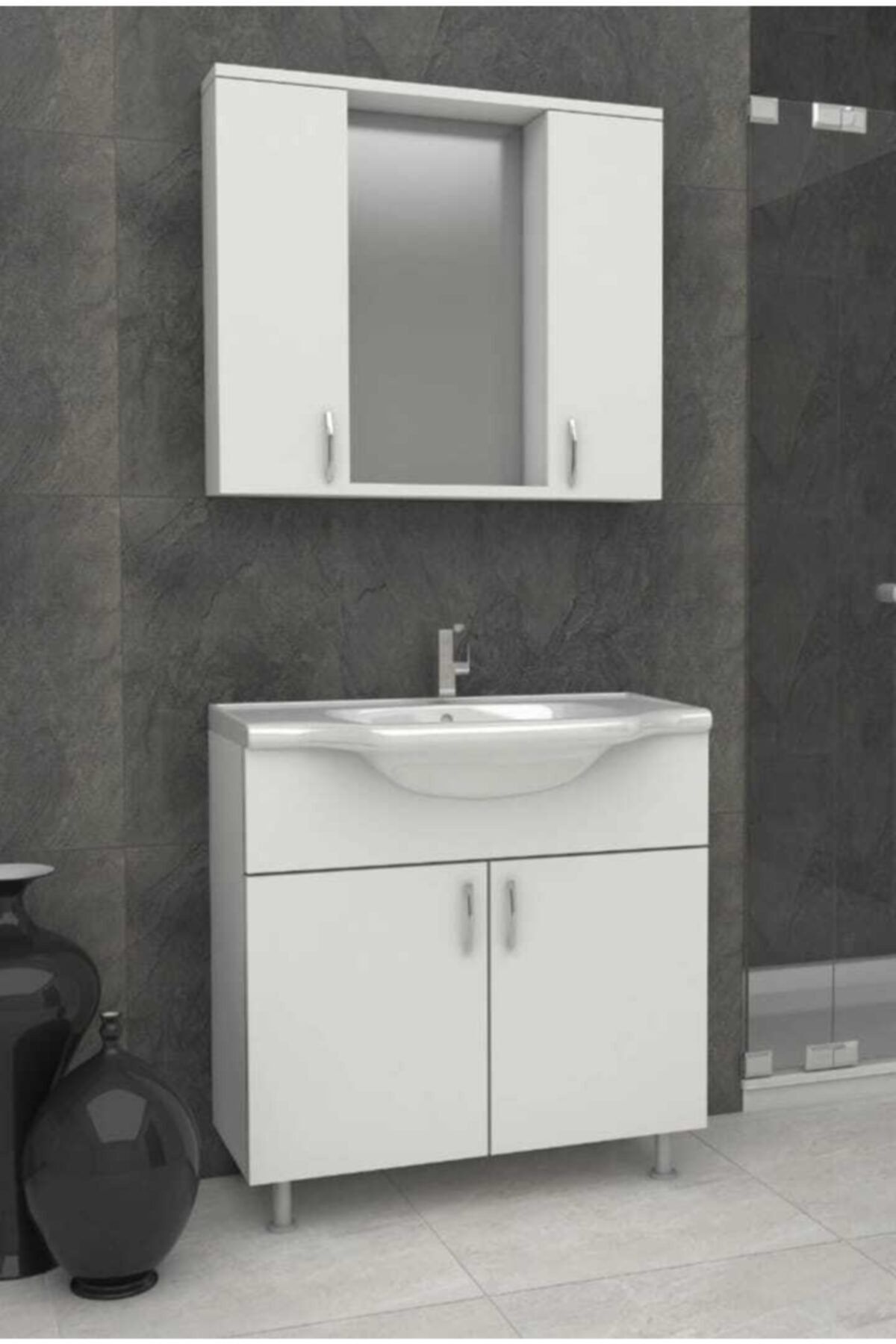 Ensa Ada Banyo Dolabı 80 cm