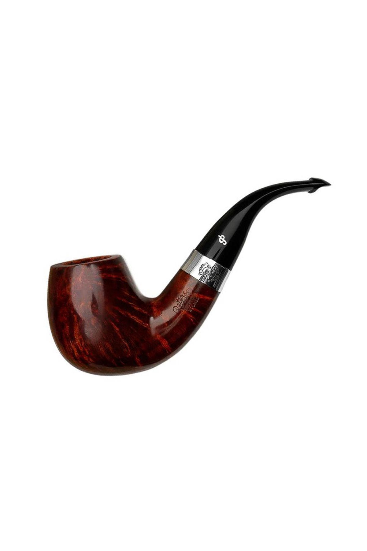 Peterson Sherlock Holmes Professor 9mm. Filtreli Vulcanite Saplı Pipo