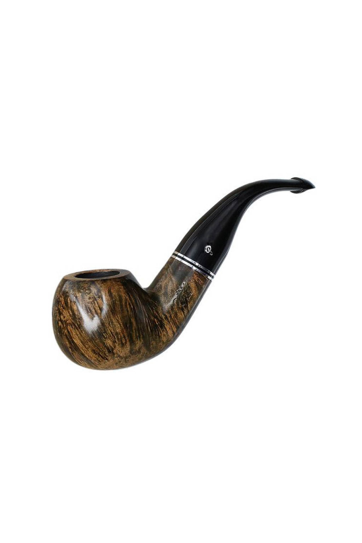 Peterson Dublin Xl02 9mm. Filtreli Vulcanite Saplı Pipo