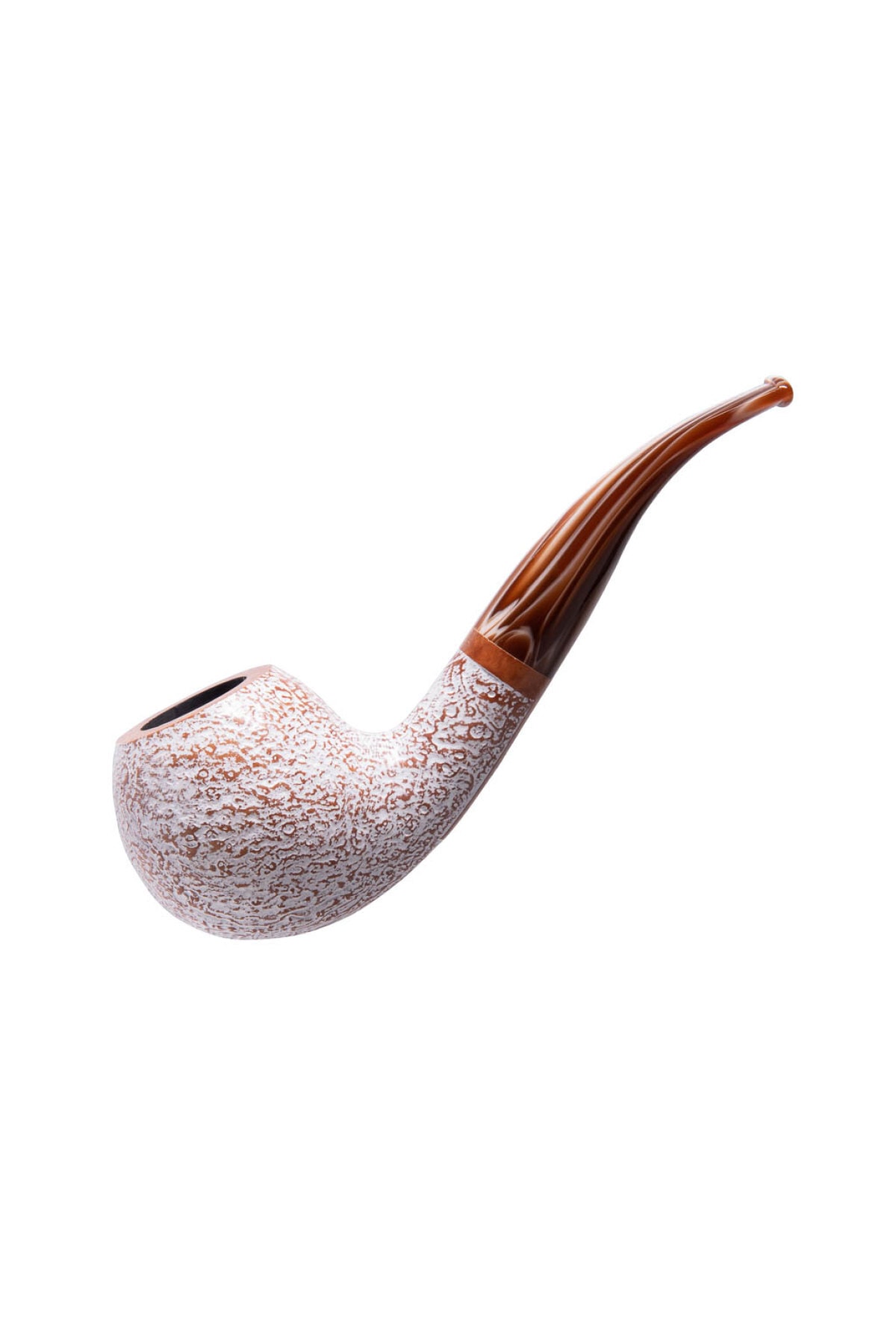 VAUEN Fuji 4242 9mm. Filtreli Akrilik Saplı Pipo