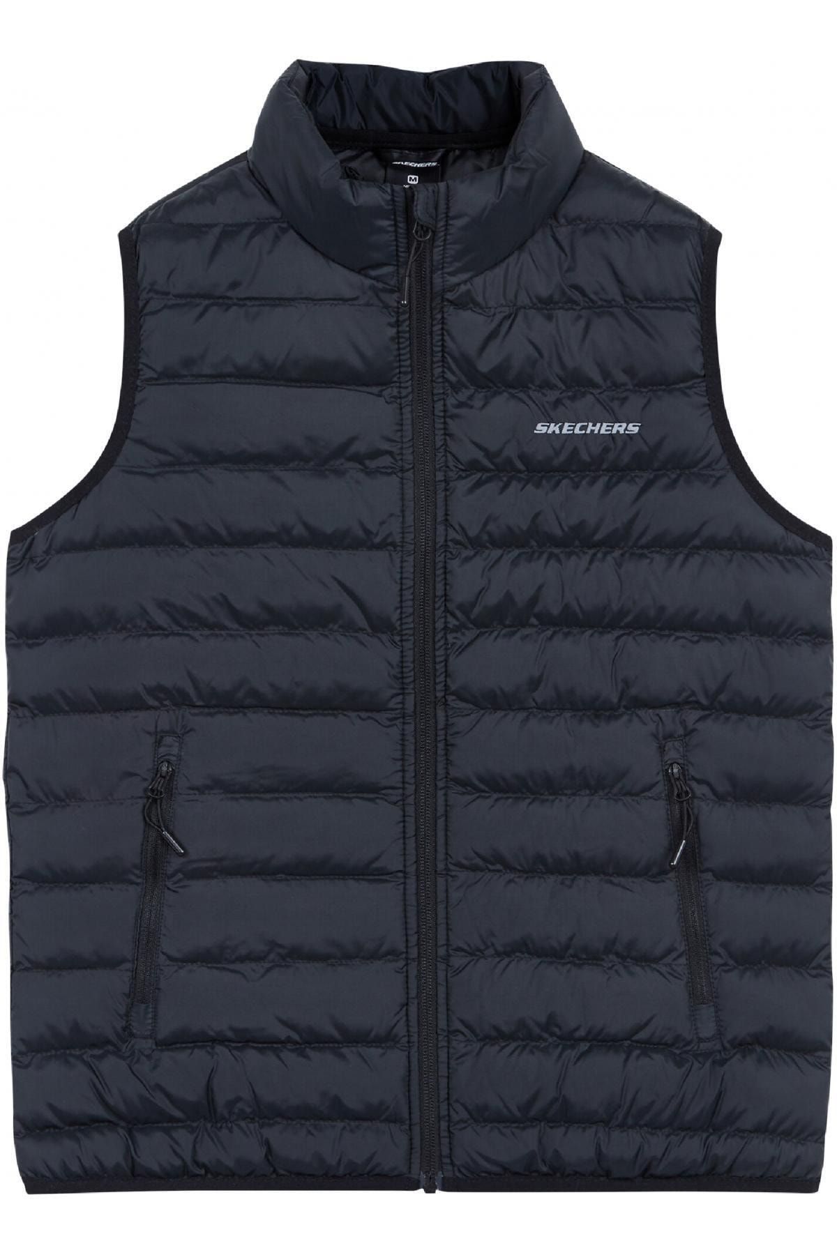 SKECHERS Essential Vest Siyah Kadın Ceket Yelek S212262 W