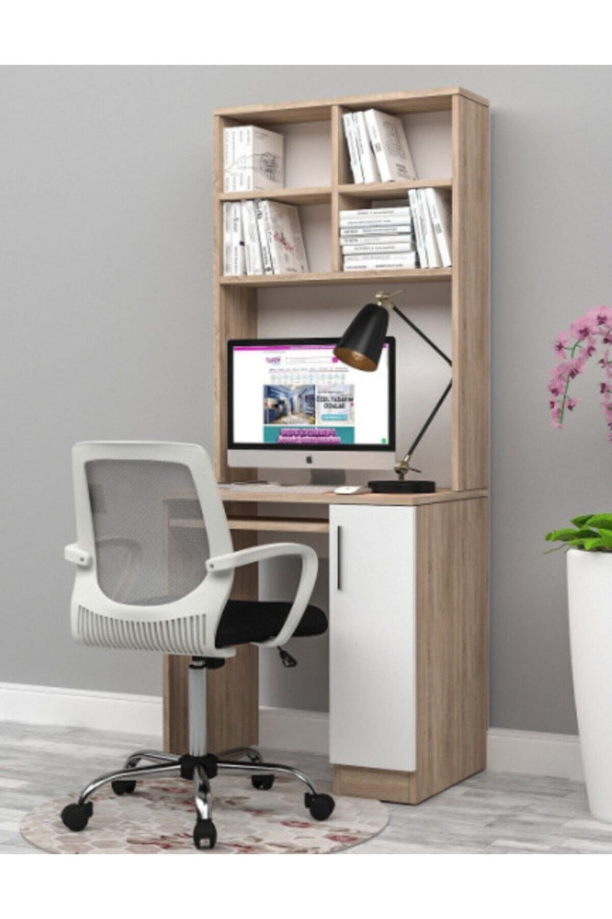 Alvers Mobilya Artur Çalışma Masası Tamamı Mdf