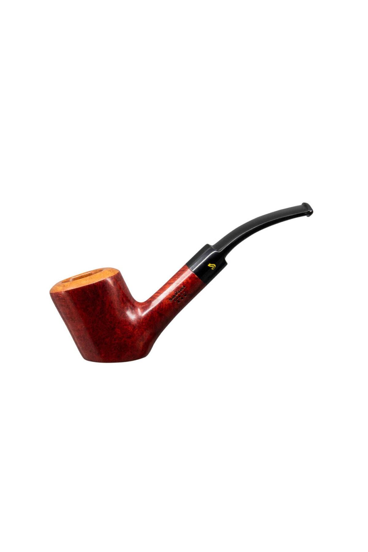 Şahin Üç Yıldız 364 6mm. Filtreli Ebonit Saplı Pipo