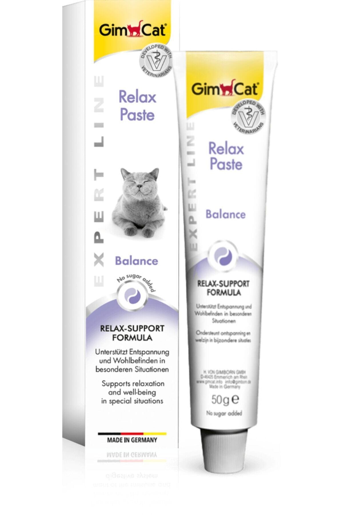 Gimcat Kedi Macunu Relax Paste 50 Gr X 2 Adet