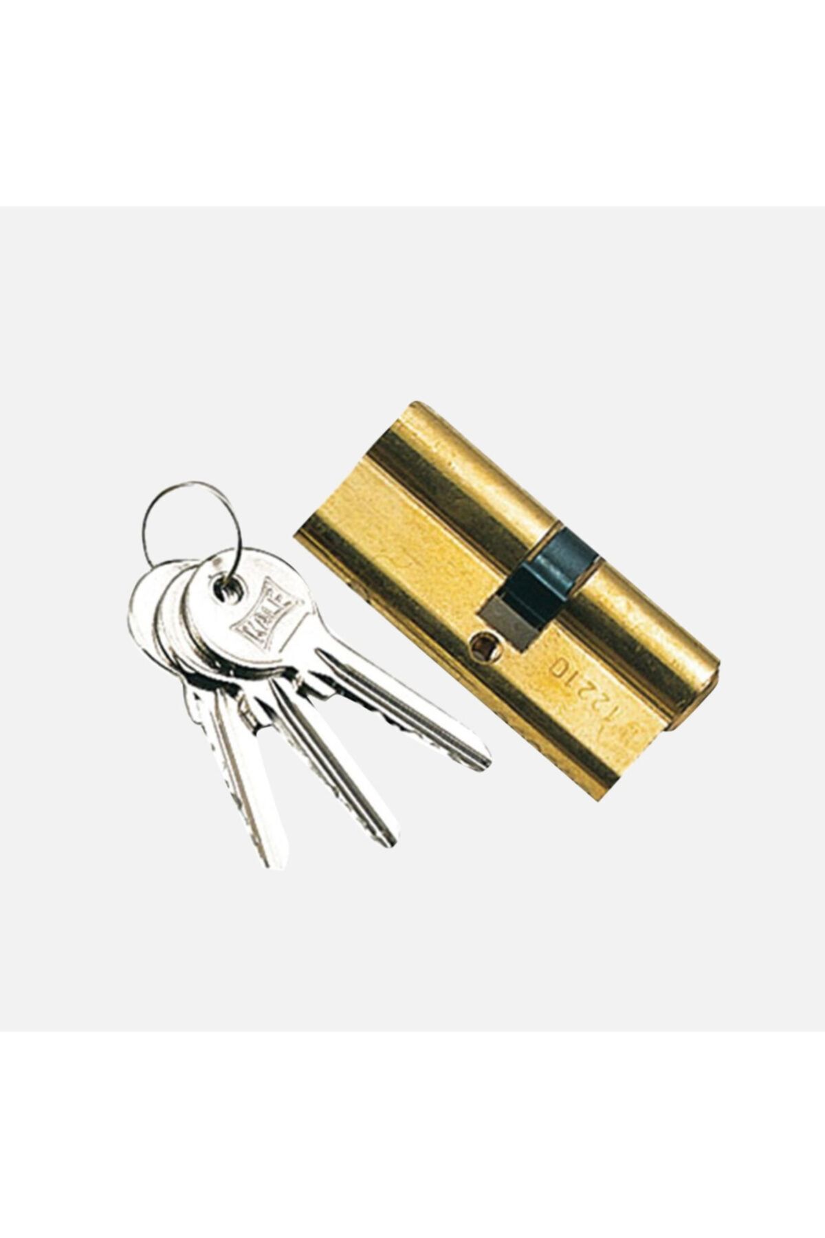 Kale Kilit Süper Cerman Barel Çelik Pimli 83 Mm Sarı