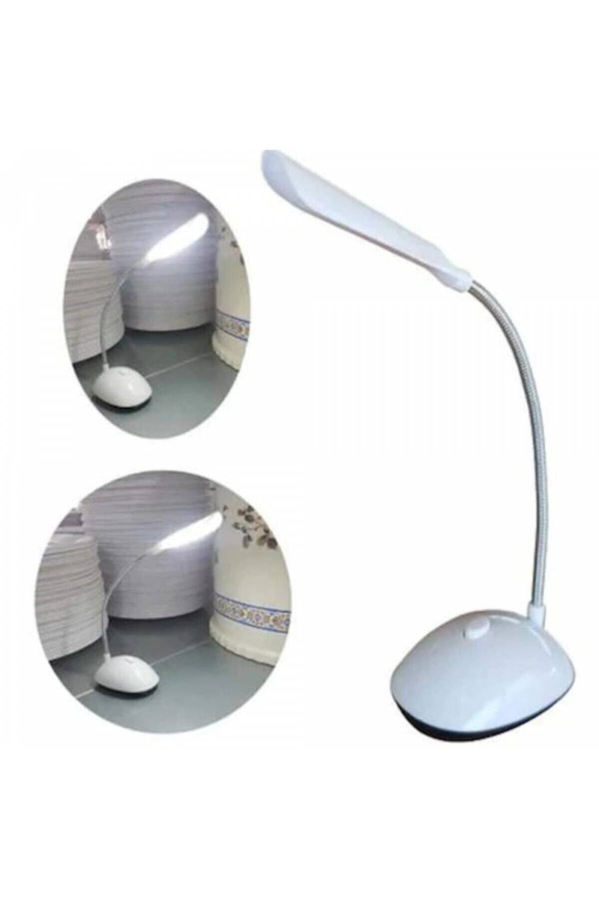 BigSale 4 Ledli Bükülebilir Kitap Okuma Işığı Masa Lambası