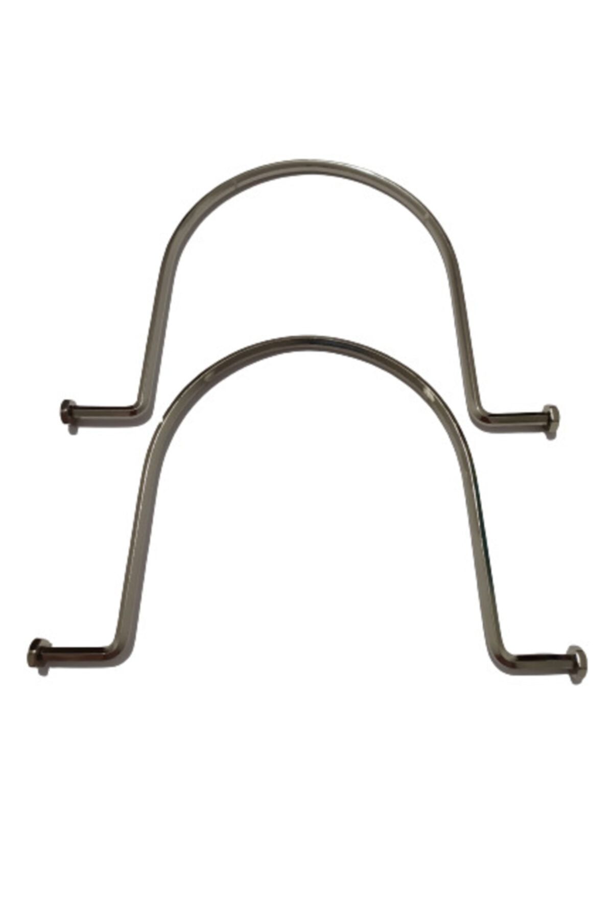 HyL Center Metal Vidalı Model Gümüş Çanta Sapı 13 cm