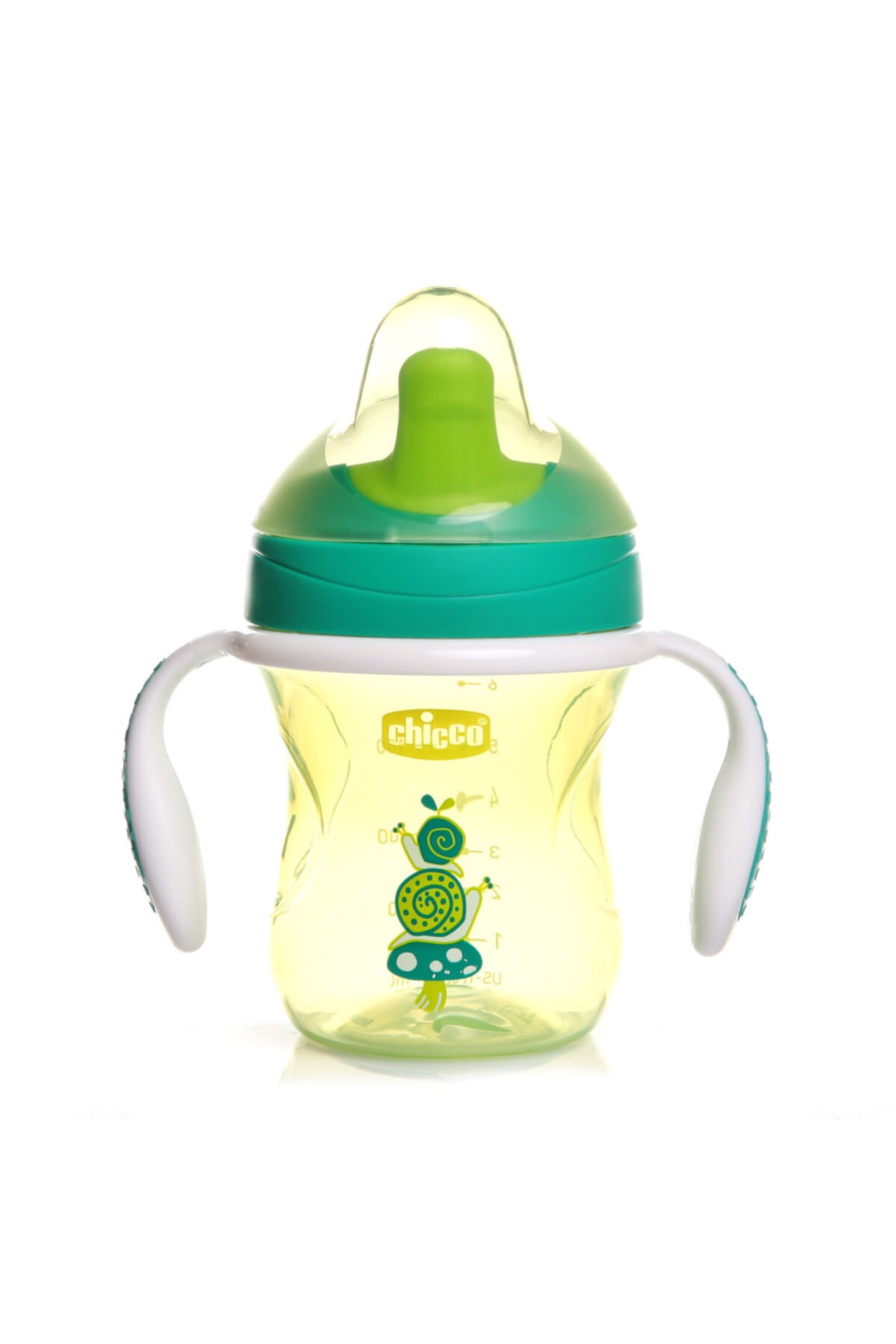Chicco Yarı Yumuşak Uçlu Eğitim Bardağı 6ay+ Unisex Asortili