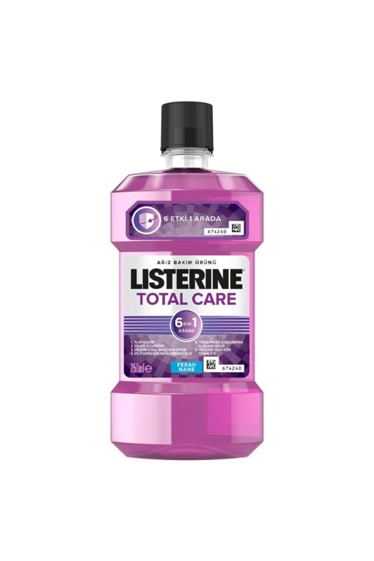 Listerine Total Care Ağız Bakım Gargarası Nane 250 ml
