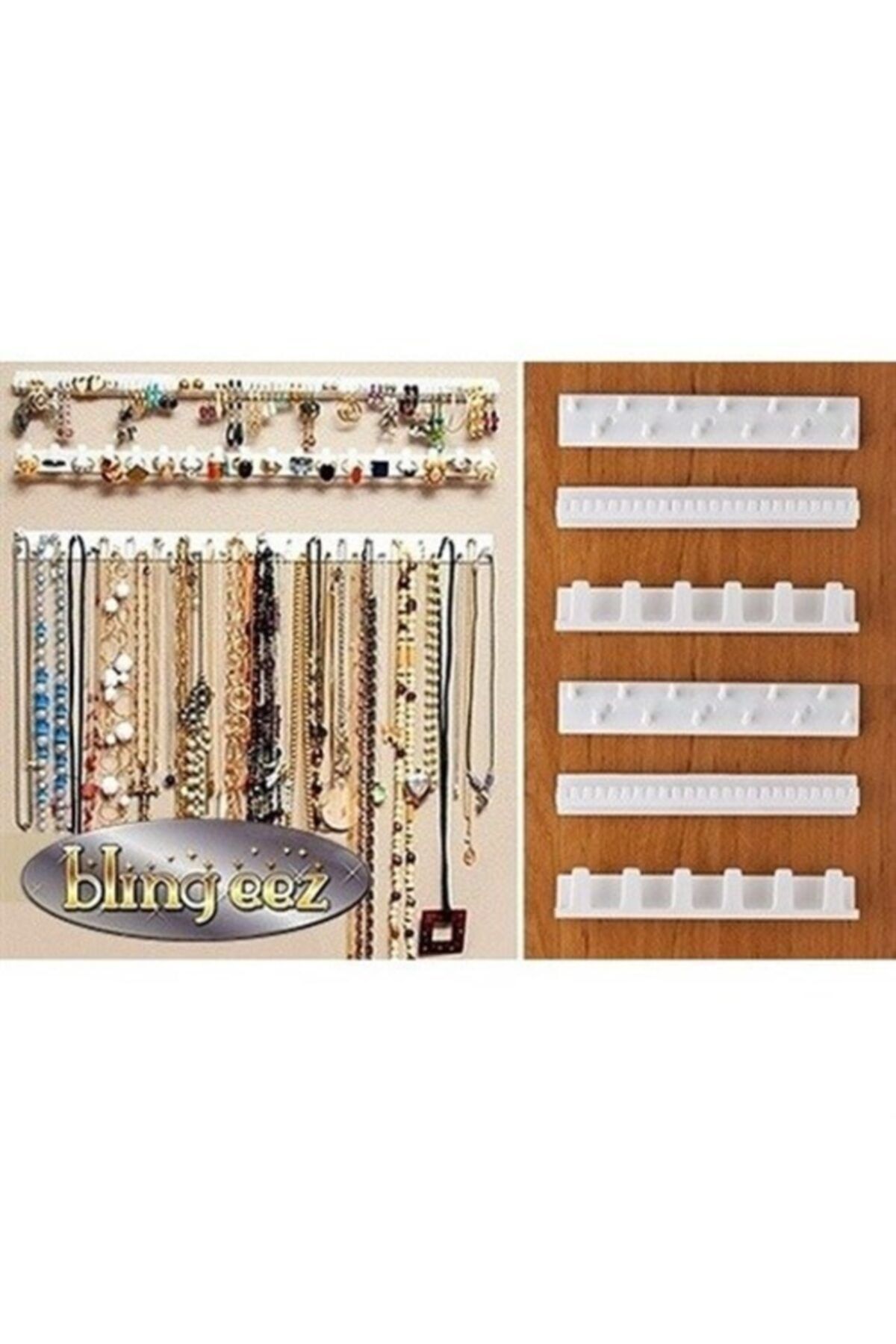 tugra ticaret Bling Ezz Takı Yüzük Küpe Kolye Aksesuar Organizer Askısı