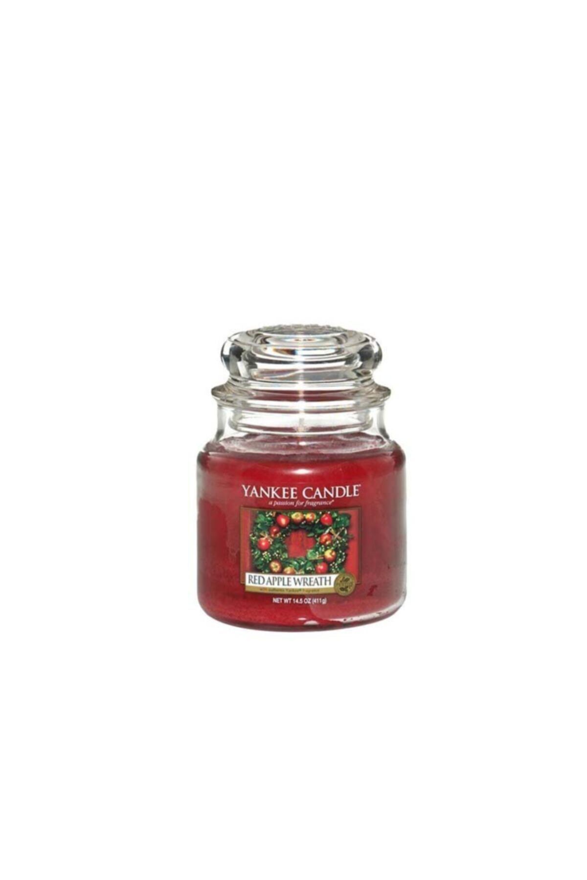 Yankee Candle Orta Klasik Mum Redapplewreath