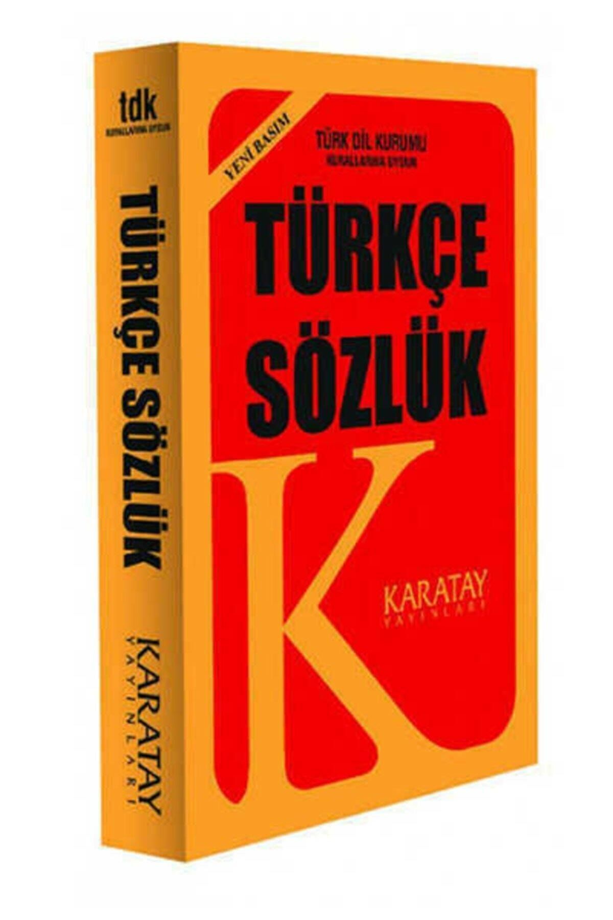 Karatay Yayınları Kitap Türkçe Sözlük Plastik Kapak