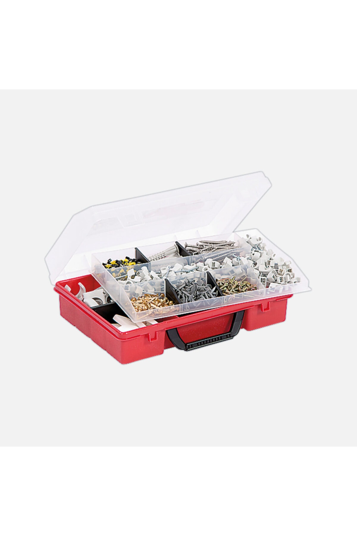 WİSENT Organizer 3, 6/8 Bölümeneli, Kırmızı