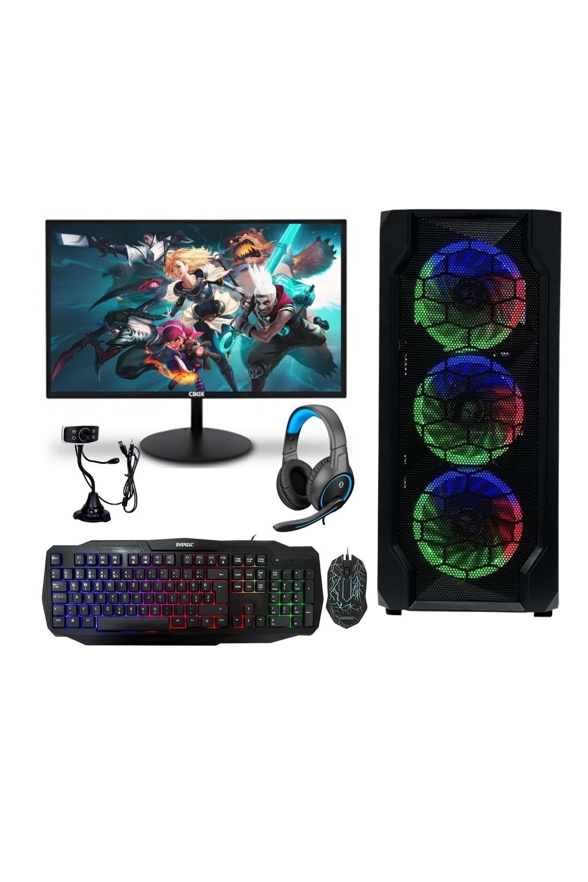 Escapelock Intel I3 4130 8gb 120gb Ssd Amd R7 240 23.8\