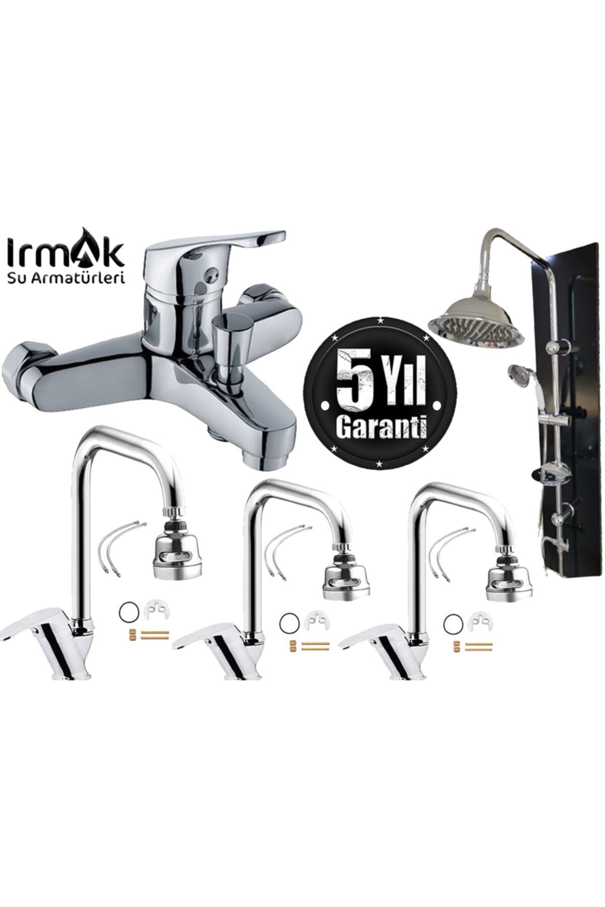 özbay ısı sanayii ö şekil Irmak Mutfak Banyo Lavabo Bataryaları Pirinç Tasarruf Başlıklı Muslukları Ve Robot Duş