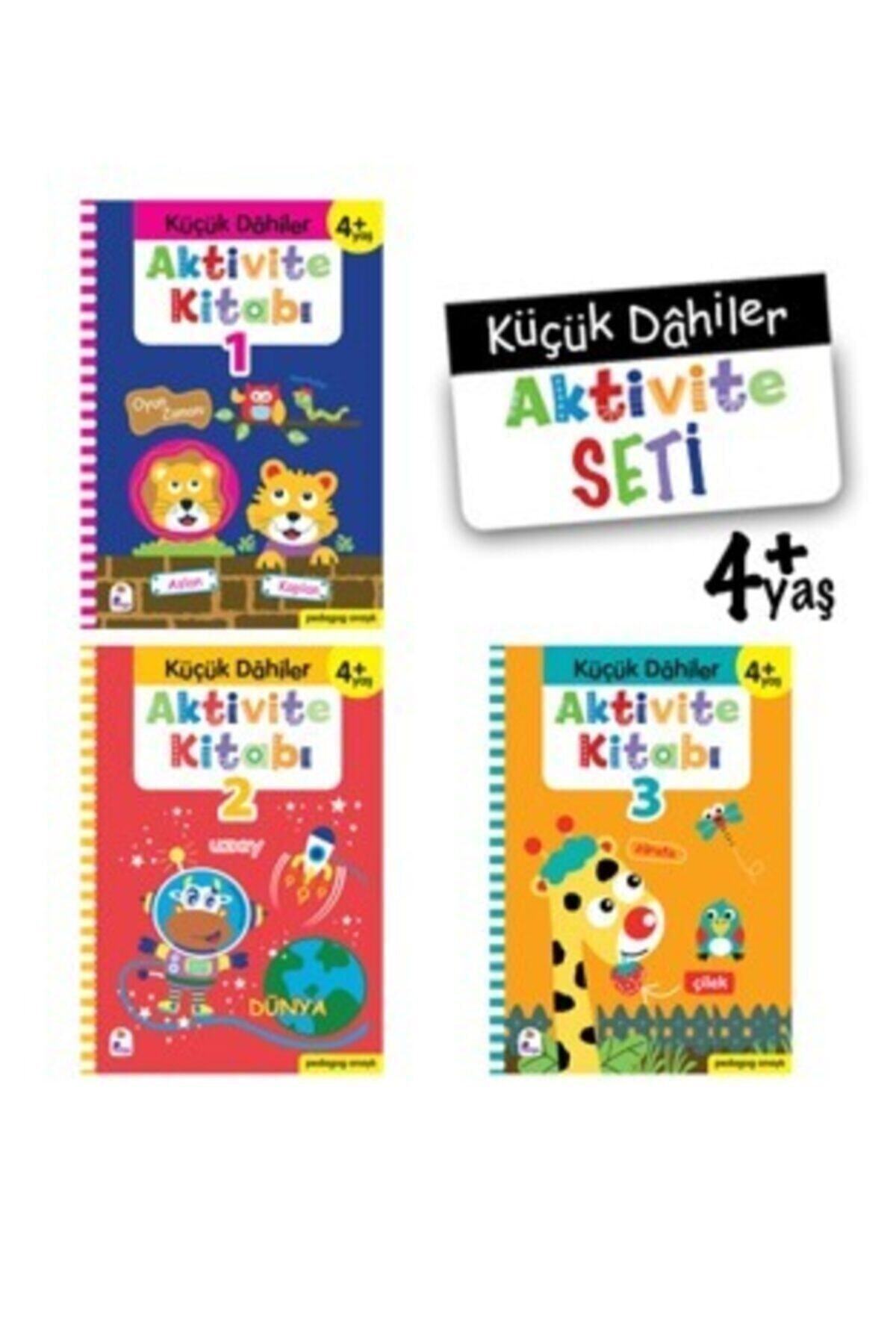 İndigo Çocuk Küçük Dahiler Aktivite Seti 4+ Yaş 3 Kitap Takım Okul Öncesi