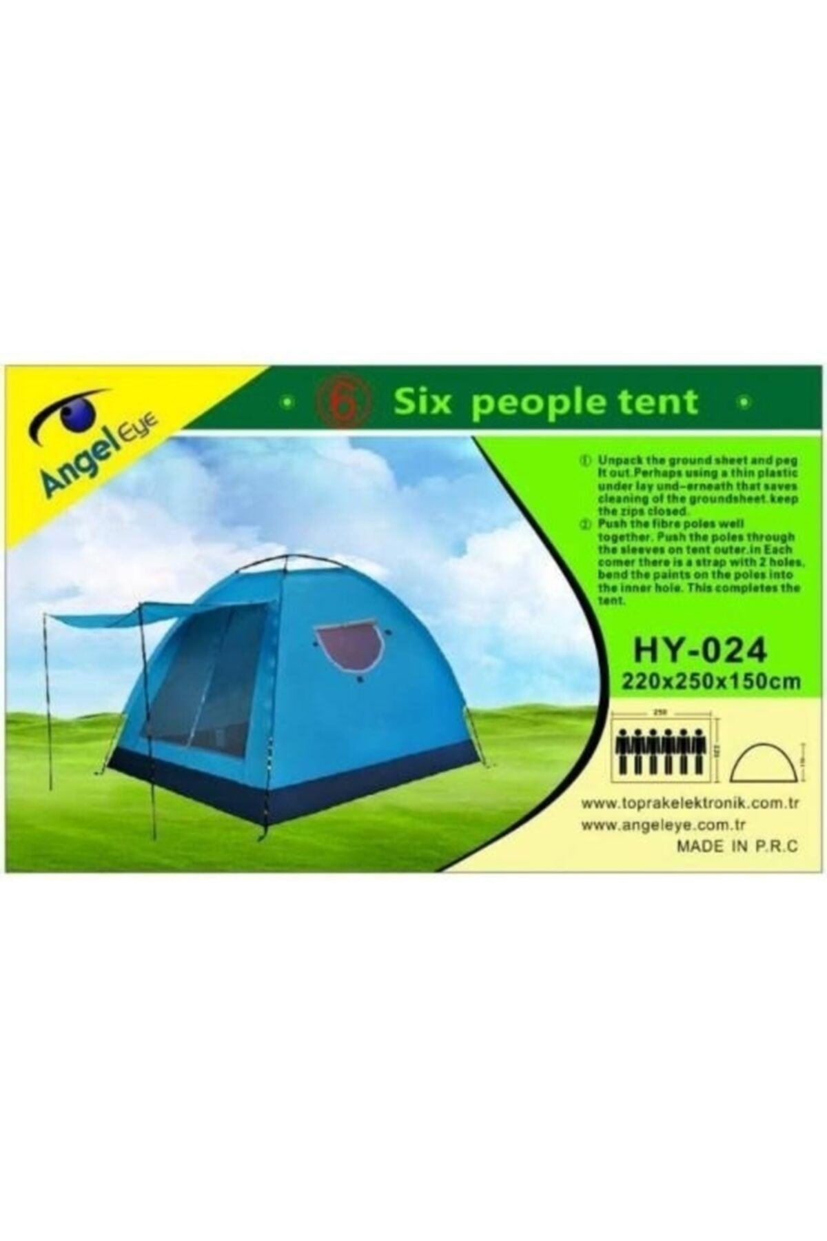 Loggia Angeleye Hy-024 6 Kişilik Çadır