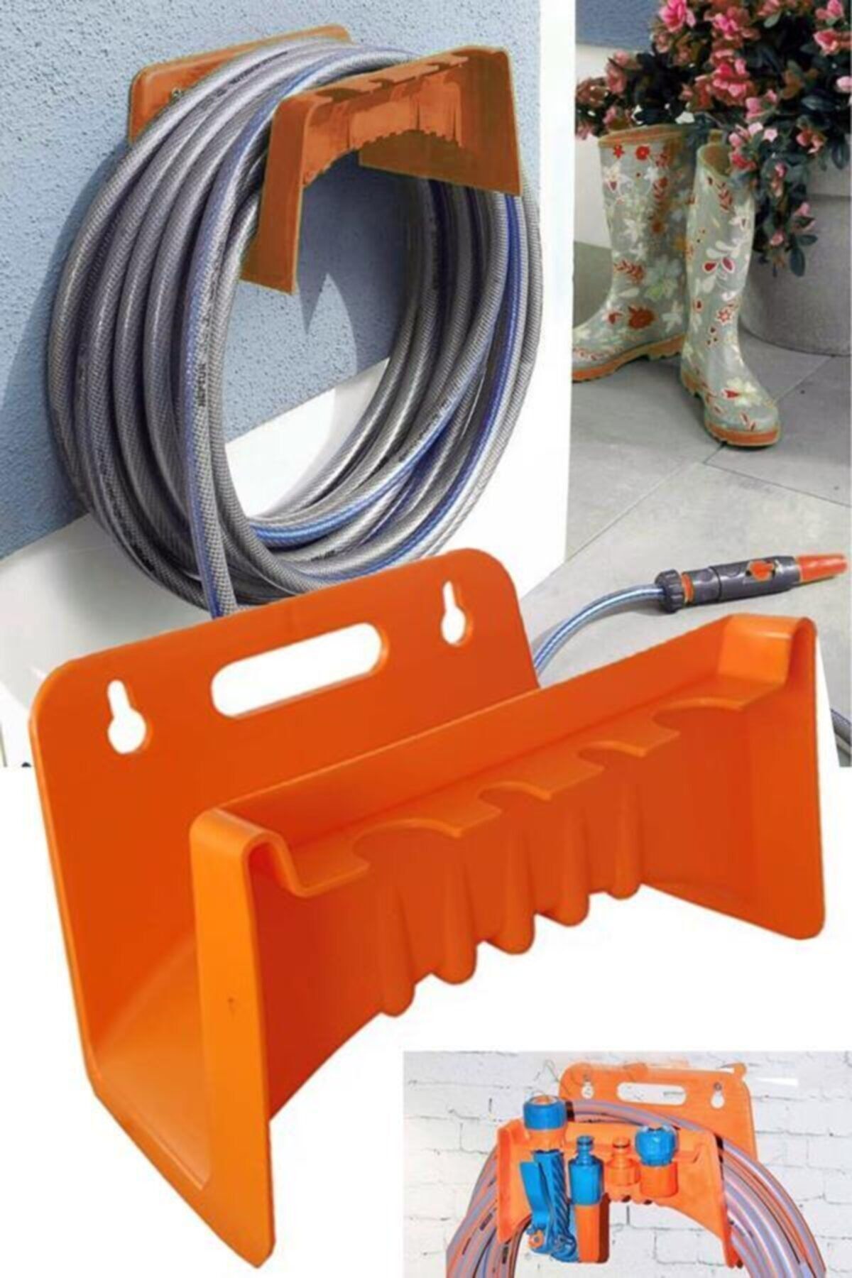 LEVA Duvar Tipi Hortum Toplama Aparatı Hortum Askısı Md 78 604829