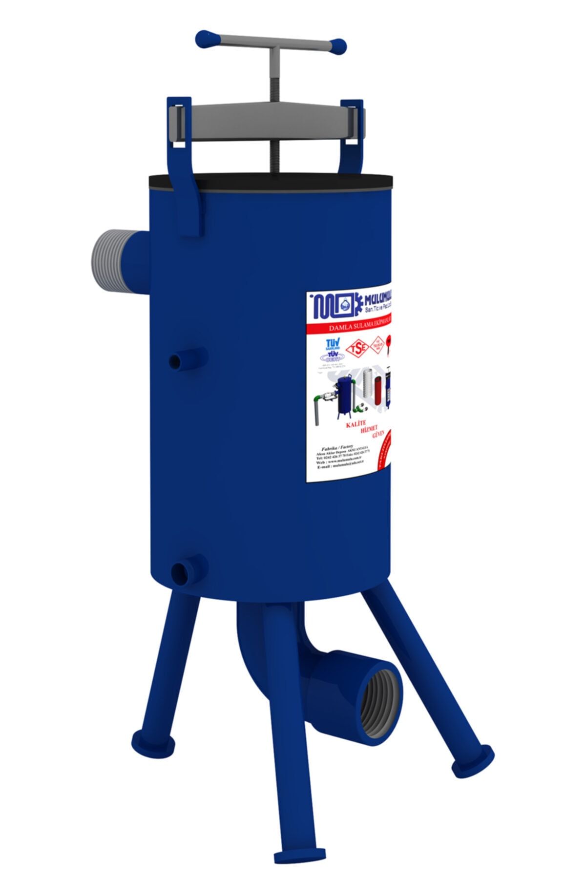 mulumulu Ayaklı Disk Filtre 3'' (35-40 TON/H)