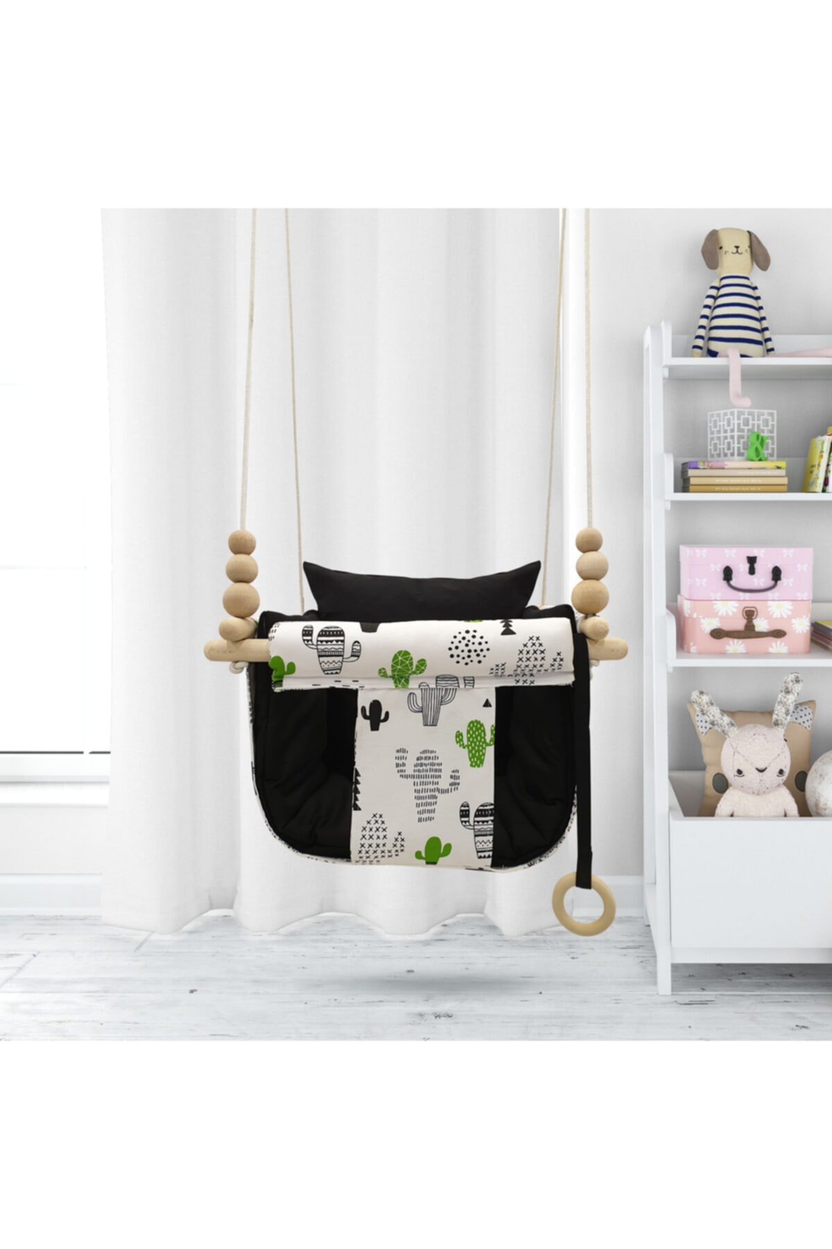 Özlem eylem Kurt astariaart Kaktüs Siyah Kombin Dream Swing Salıncak