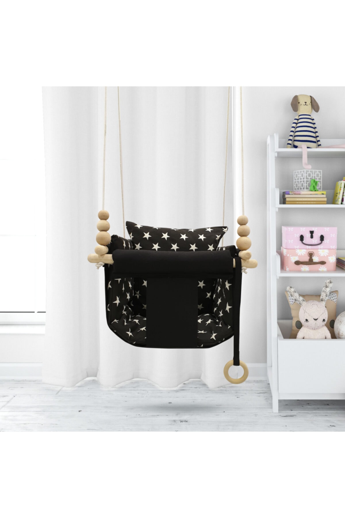 Özlem eylem Kurt astariaart Siyah Siyah Yıldız Kombin Dream Swing Salıncak