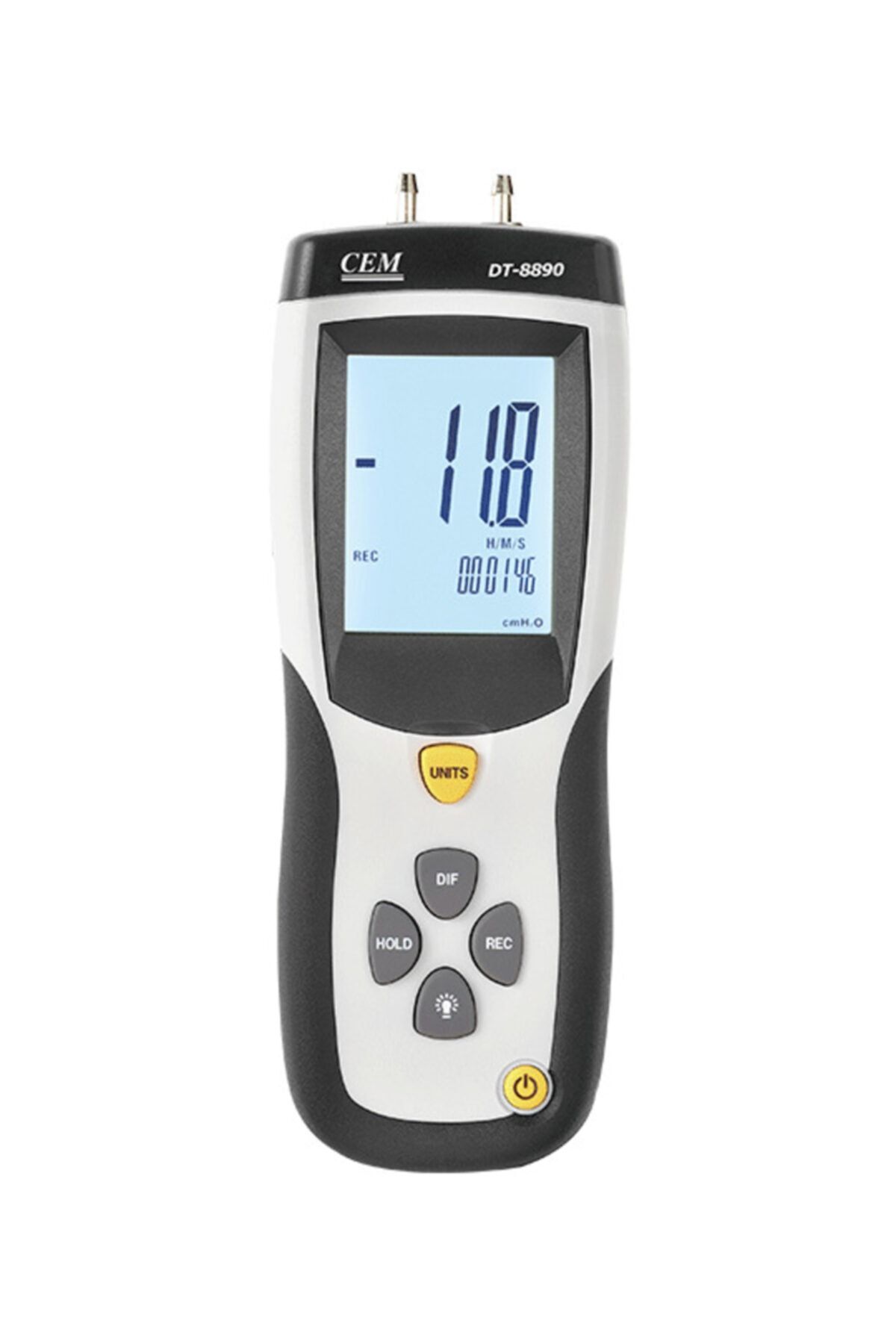 Cem Dt-8890 Fark Basınç Ölçer Manometre
