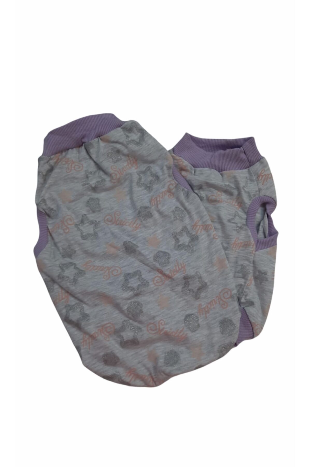 Zeyşil Pati Giyim Desenli Penye Atlet