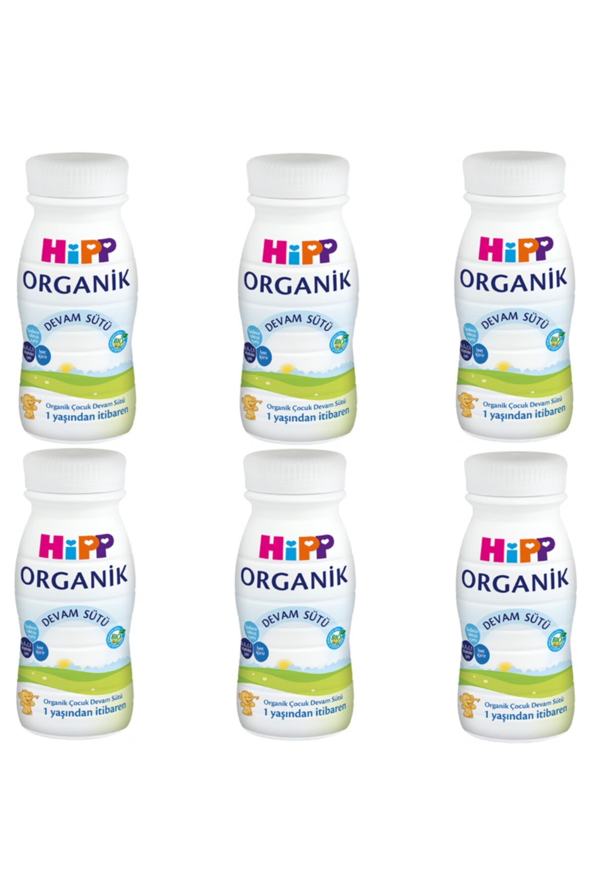 Hipp Organik Sıvı Çocuk Devam Sütü 200 ml 6 Adet