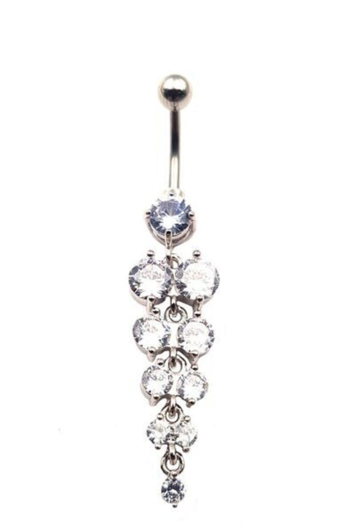 Welch Çelik Taşlı Göbek Piercing