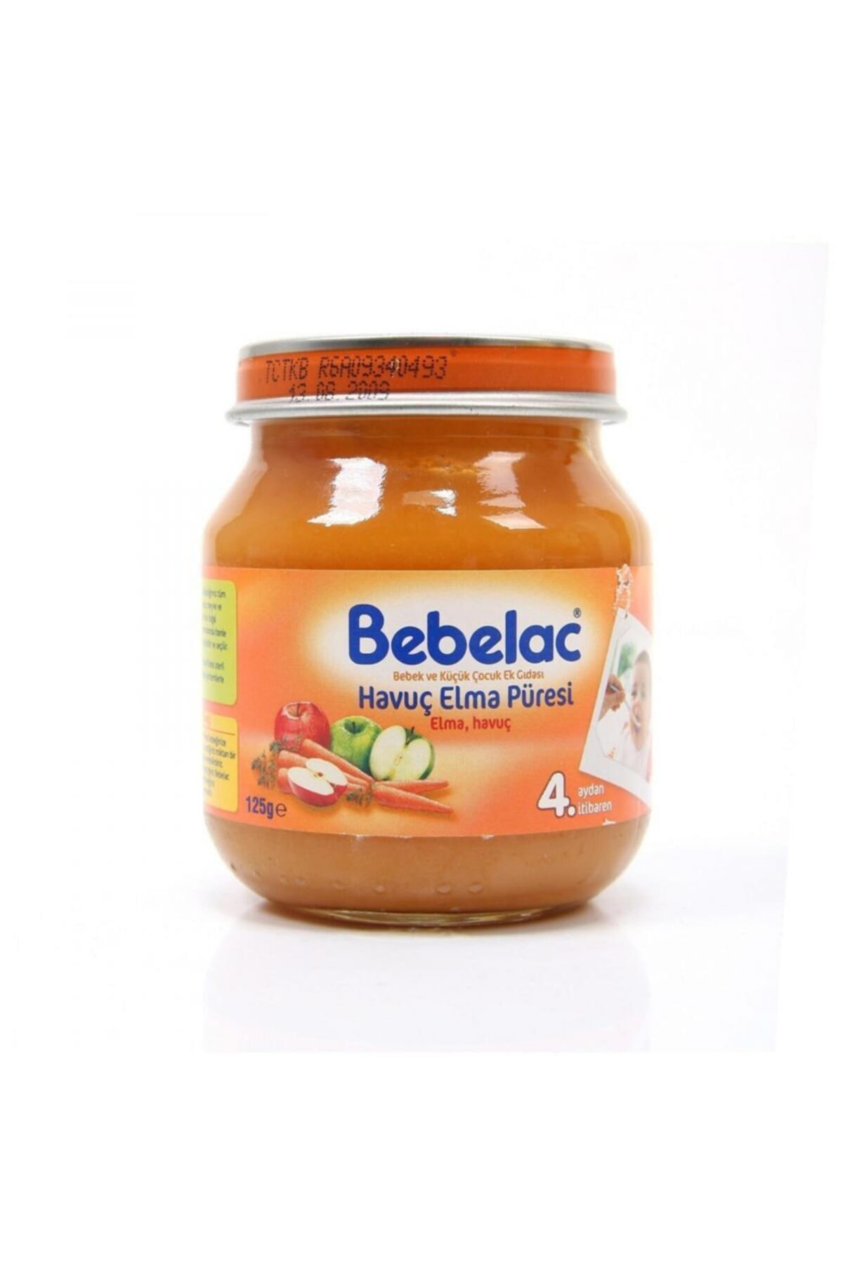 Bebelac Kavanoz Mamaları Havuç Elma 125 gr