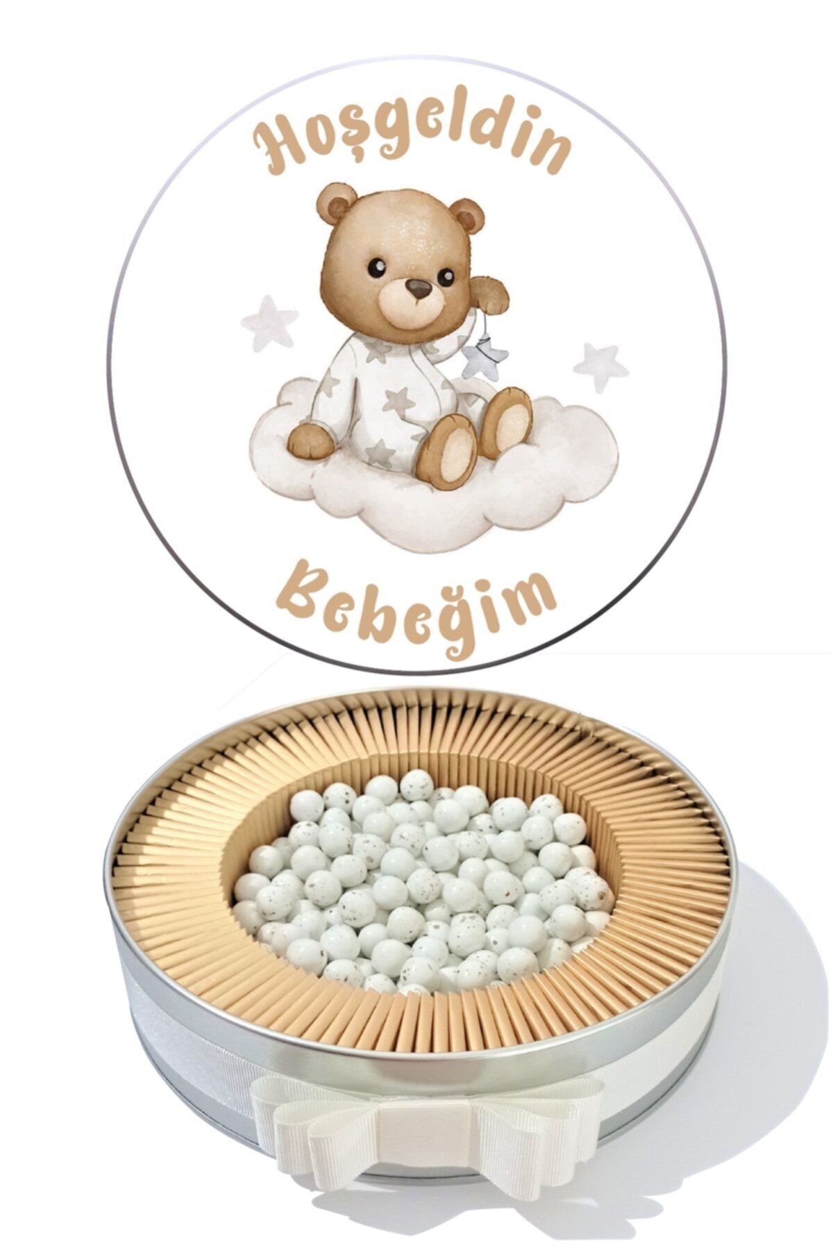 DİLA ÇİKOLATA Pelit Valonia Erkek Bebek Çikolatası 100 Çikolata Ve 300 gr Draje