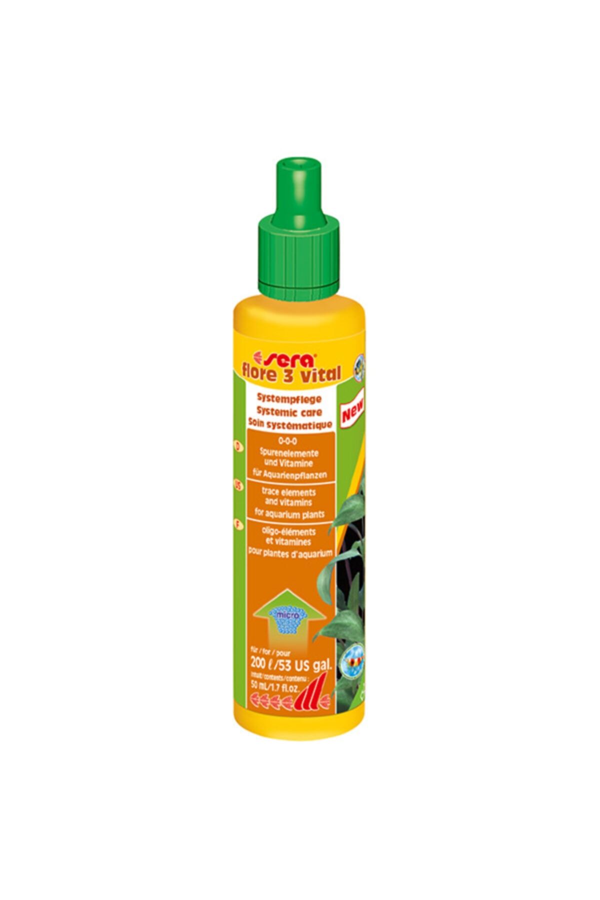 Tropical Sera Flore 3 Vital 50 Ml (vitamin Desteği)