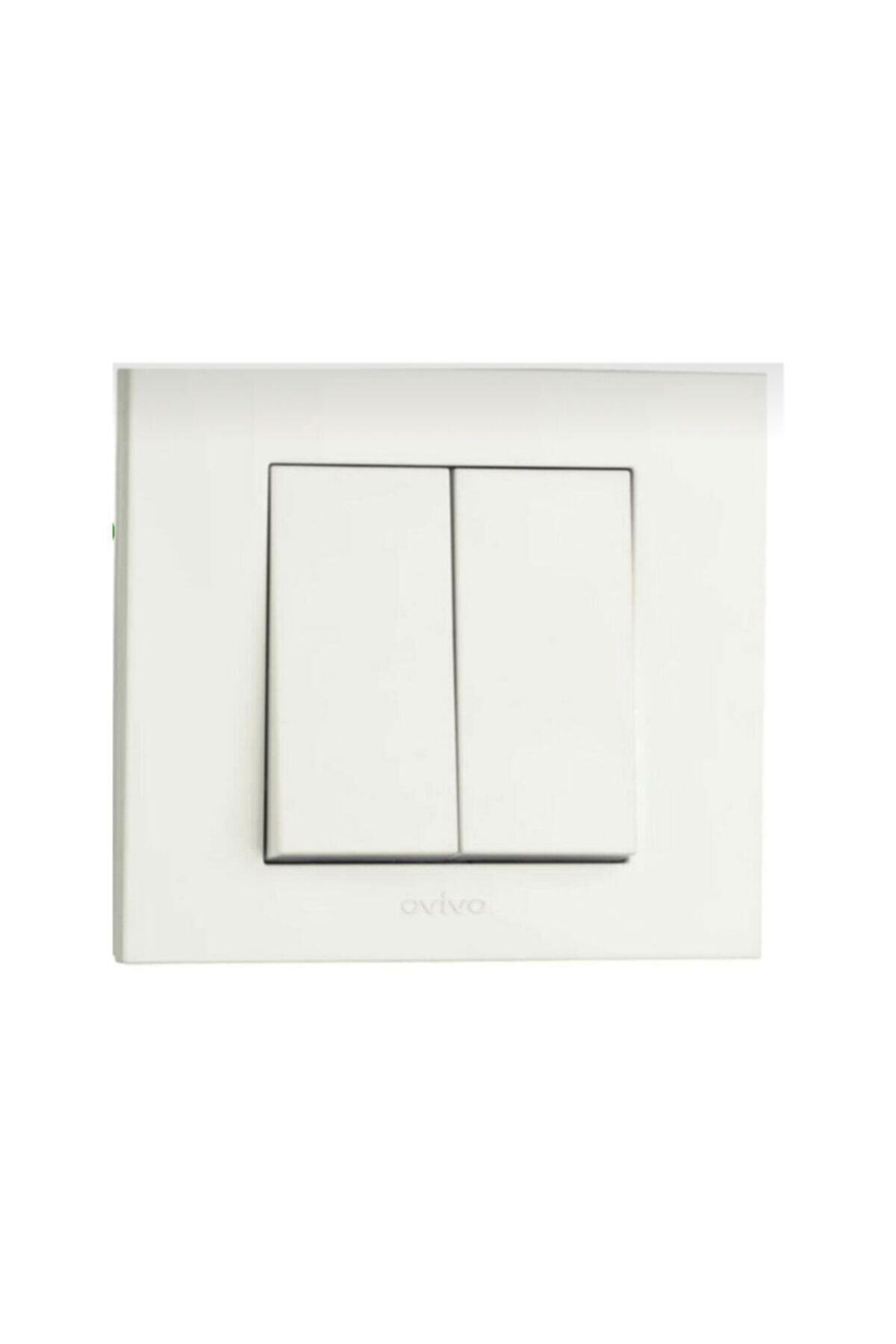 OVİVO Grano Beyaz Komitatör (çerçeve Dahil)