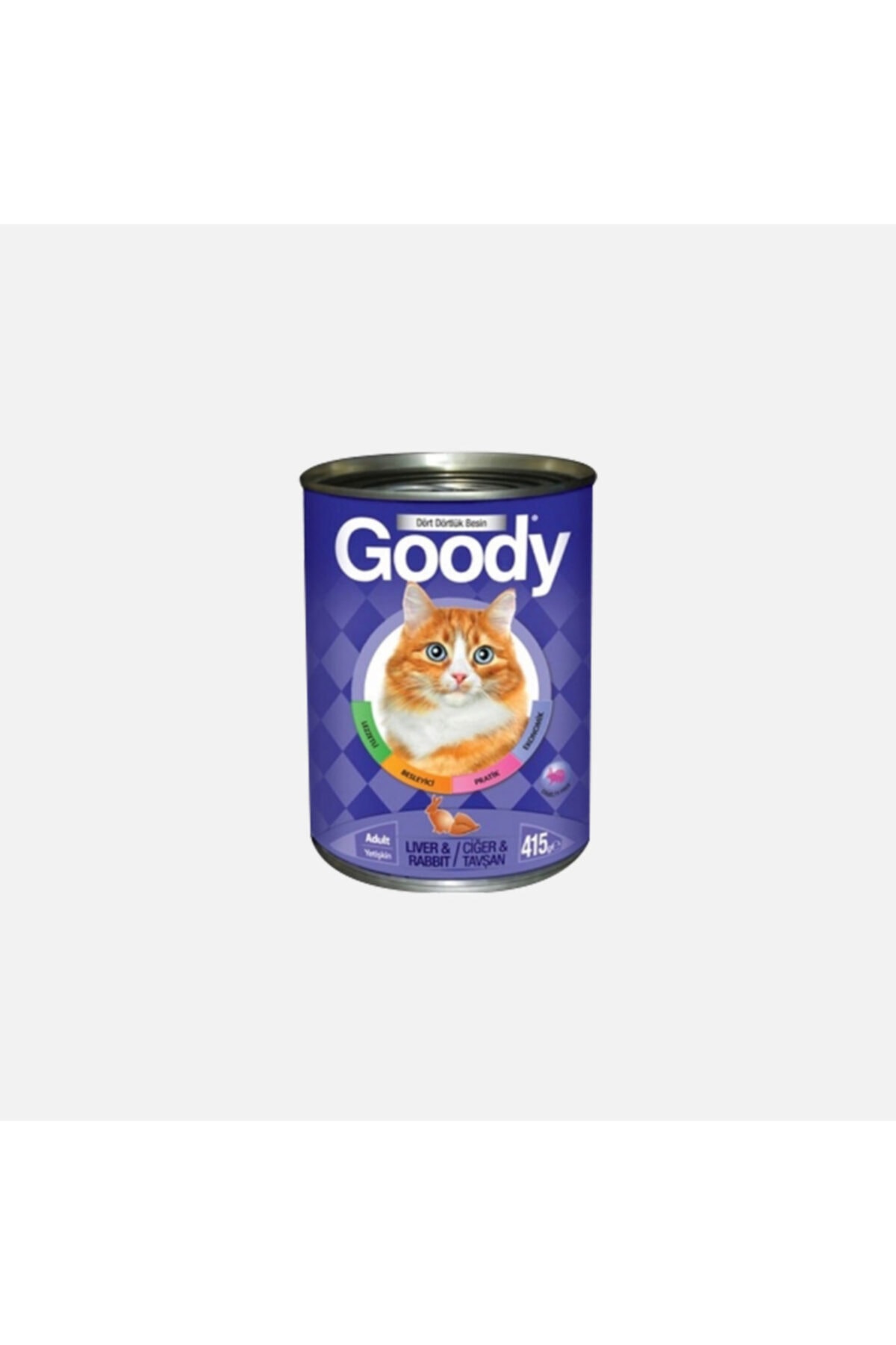 Goody 415 gr Yaş Kedi Maması Çiğerli
