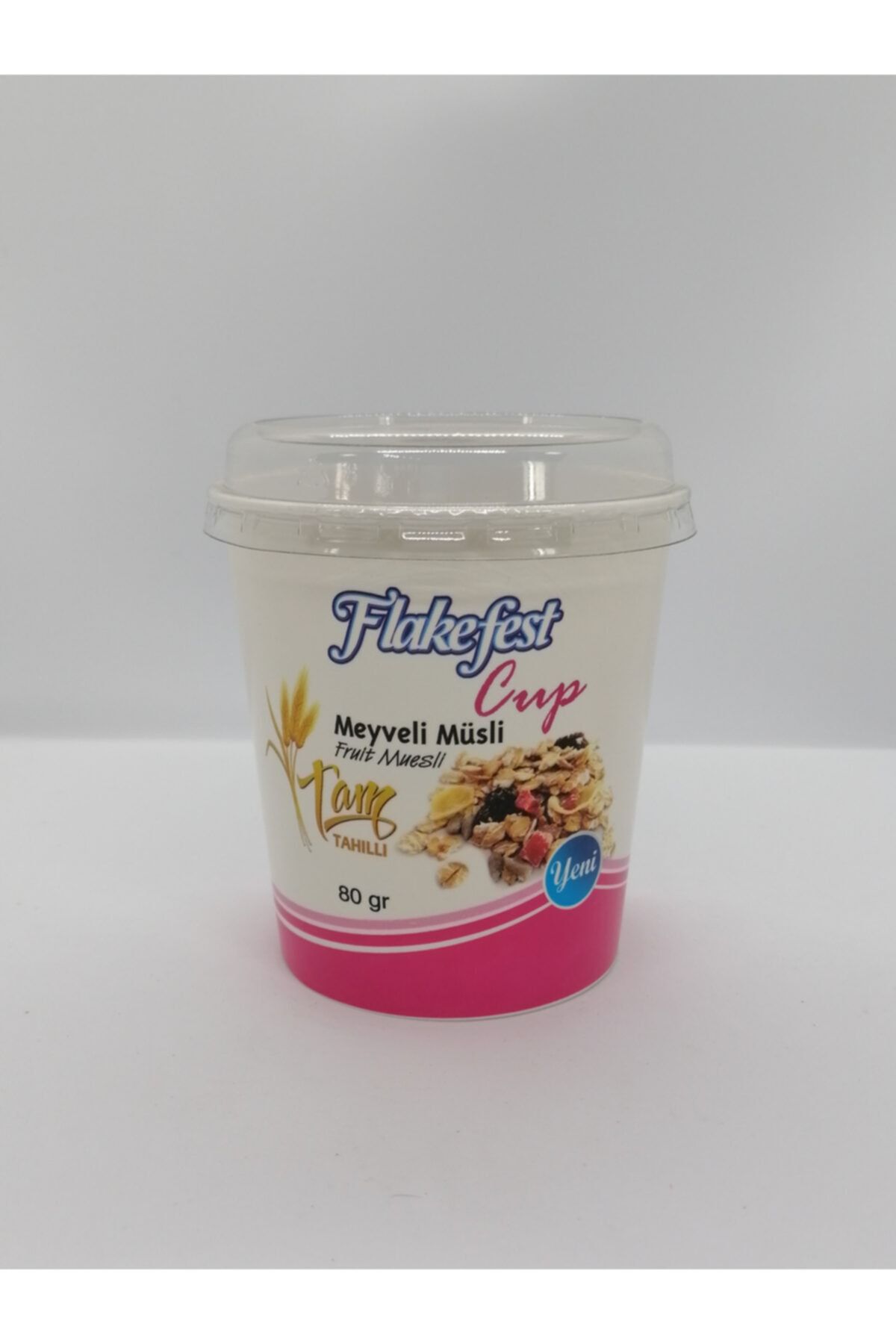 FLAKEFEST Tam Tahıllı Meyveli Müsli Yeni 80 Gr