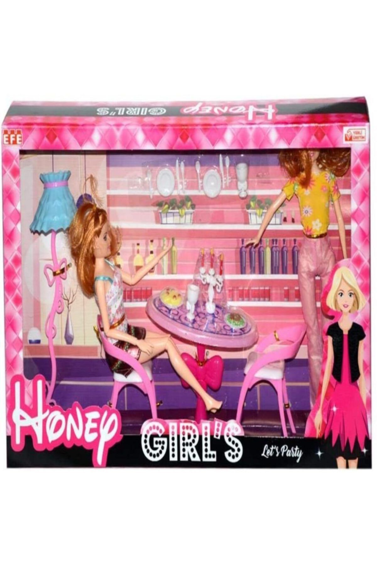 Efe Toys Honey Girls Yemek Masalı Bebek Seti