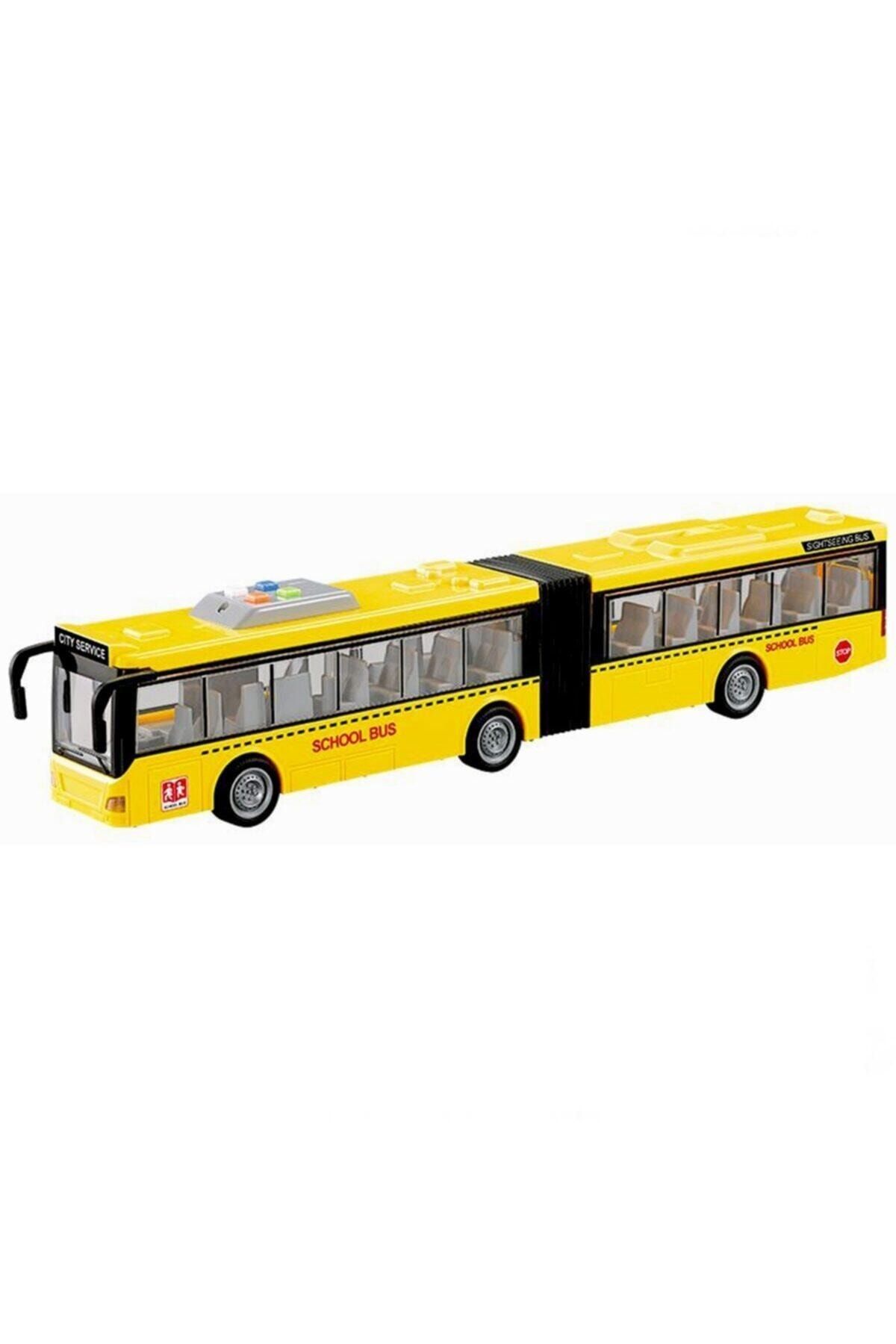 4İ Oyuncak Beyaz At  1:16 City Service Sesli ve Işıklı Körüklü Otobüs Wy913  Beyaz At