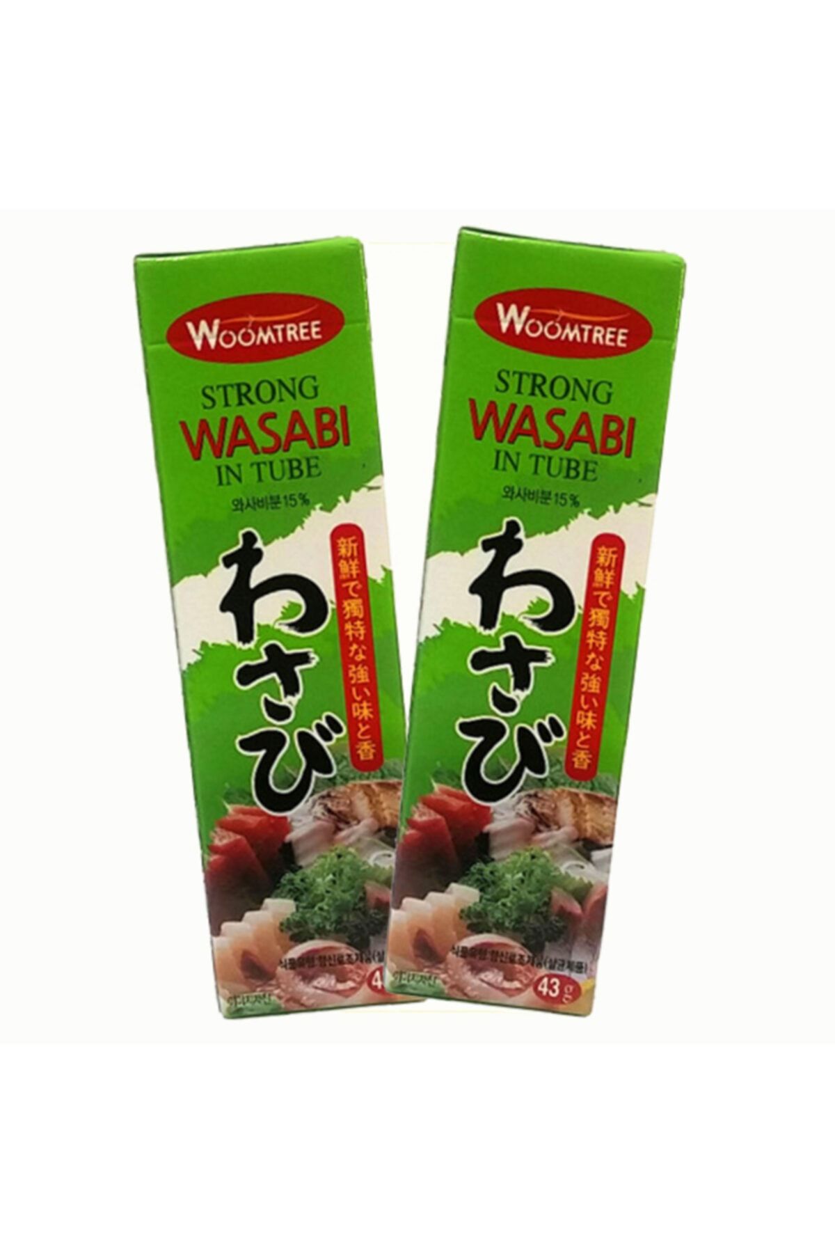 WOOMTREE Wasabi Tüp 43 gr X 2 Adet