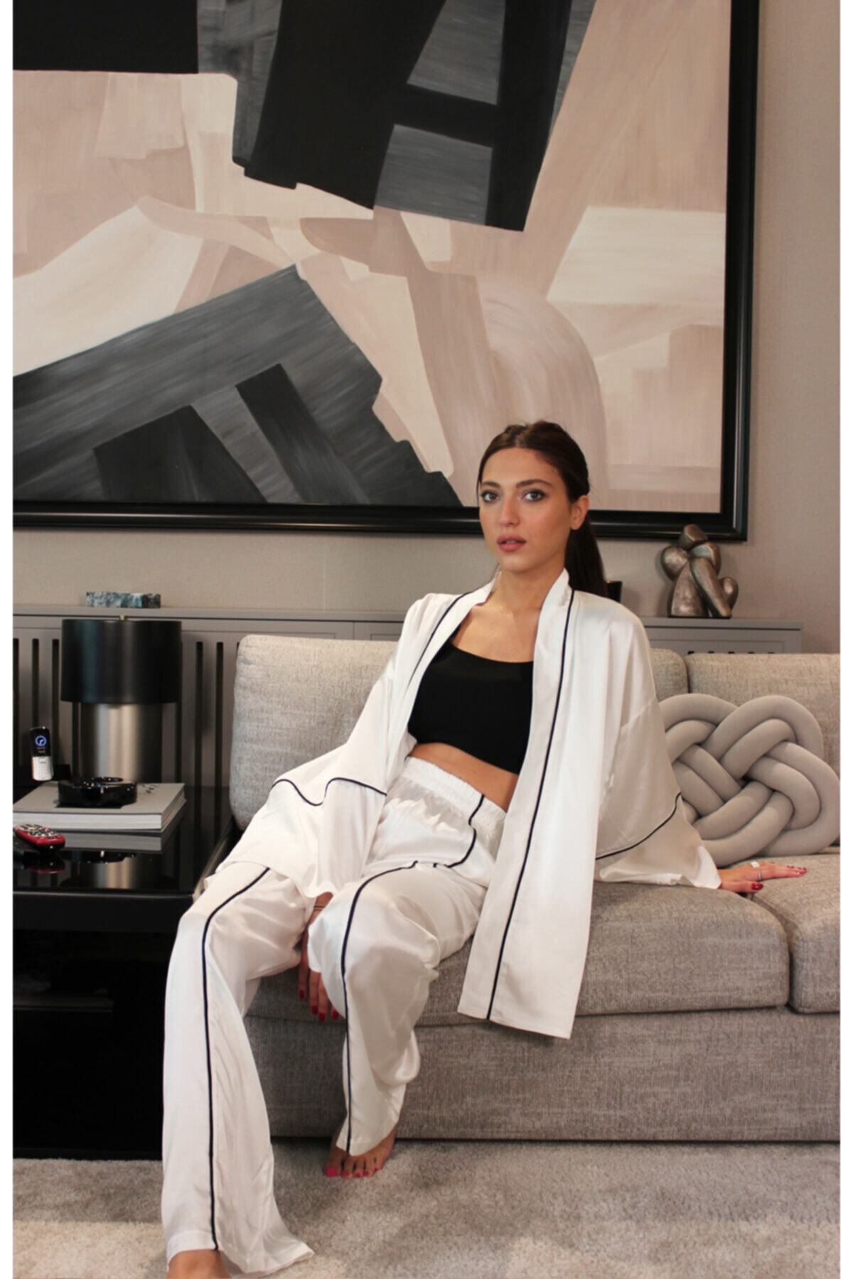 GRACE&KELLY Ipek Saten Pijama Takım