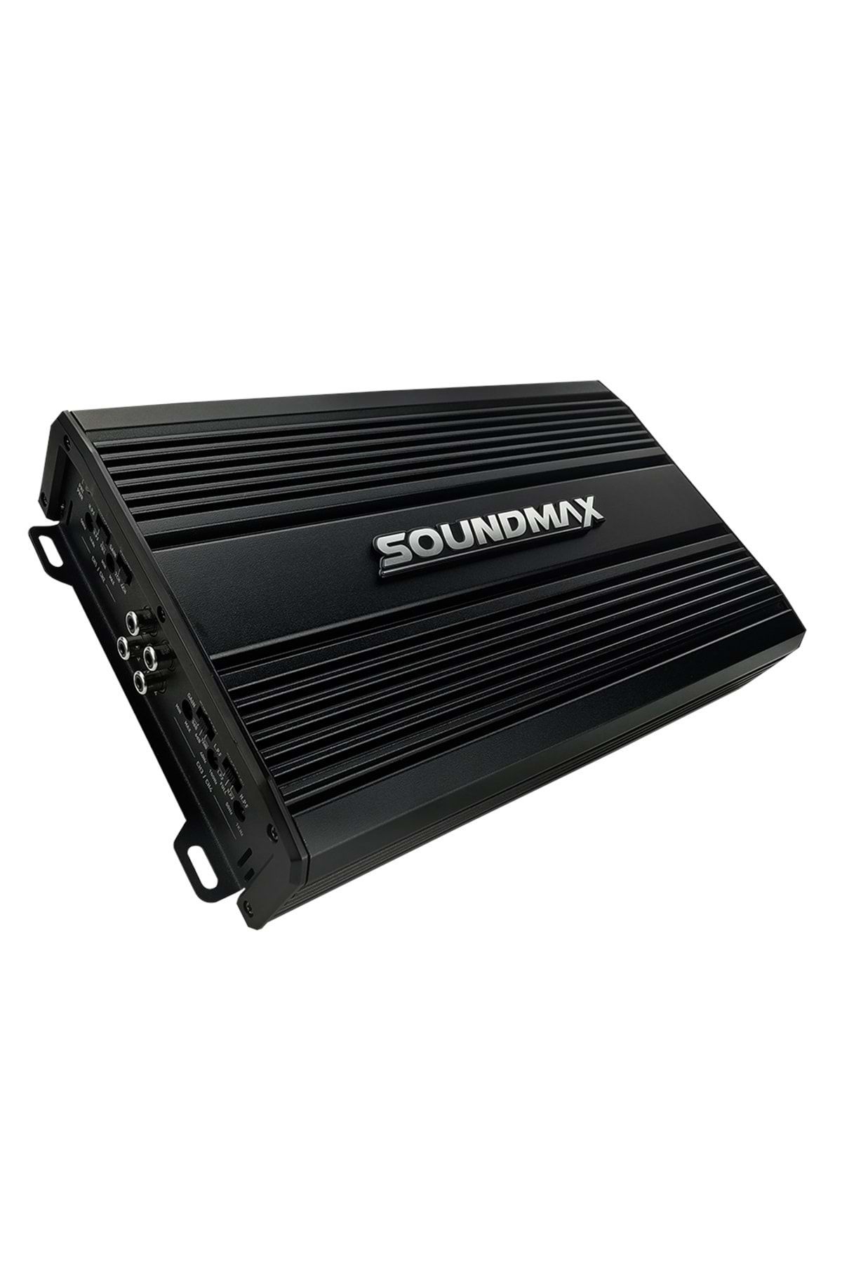 Soundmax Sx-3000.4ab 4000w 4 Kanal Profesyonel Oto Anfi